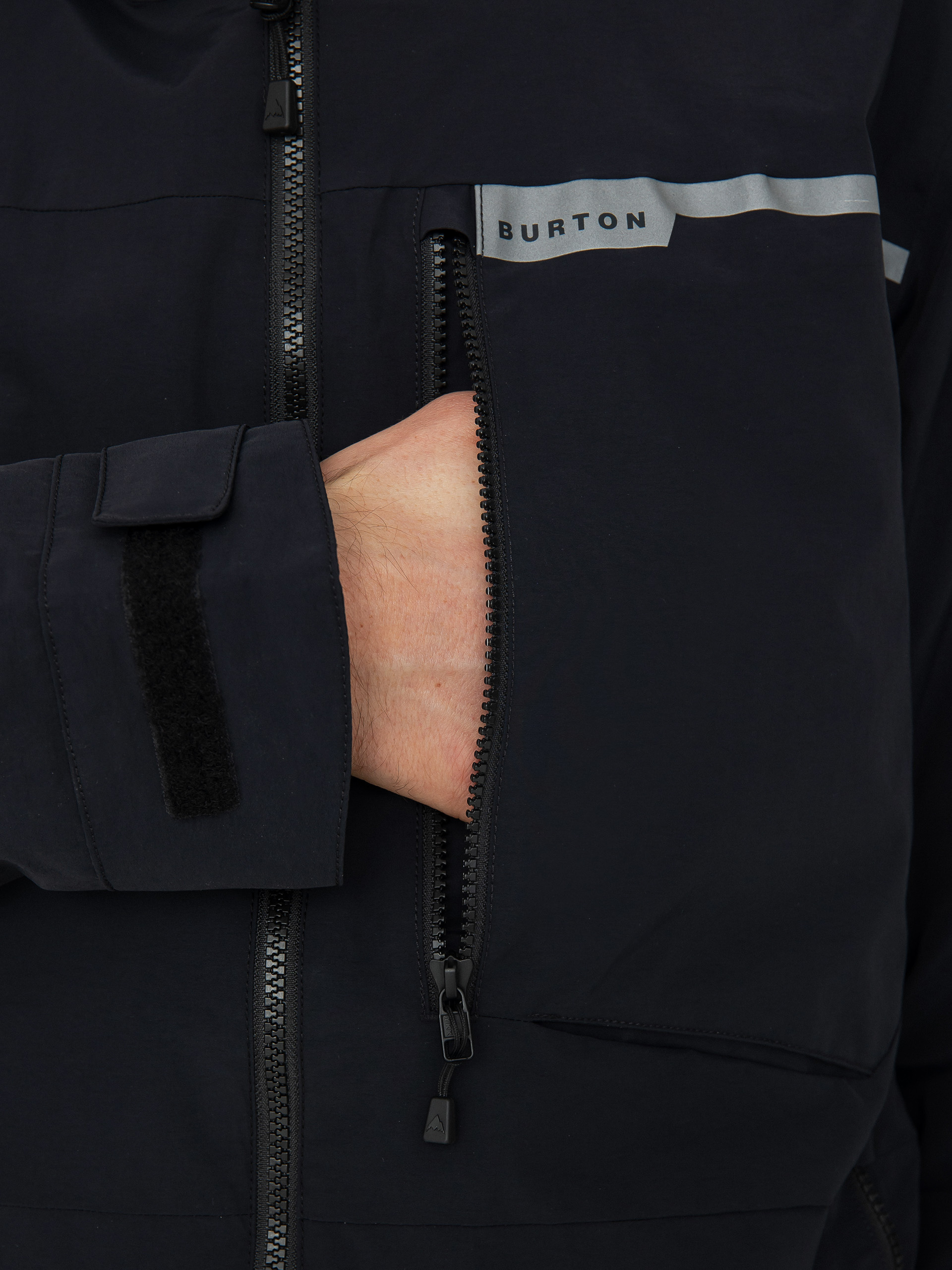 Pentru bărbați Geacă de snowboard Burton Peasy (true black)