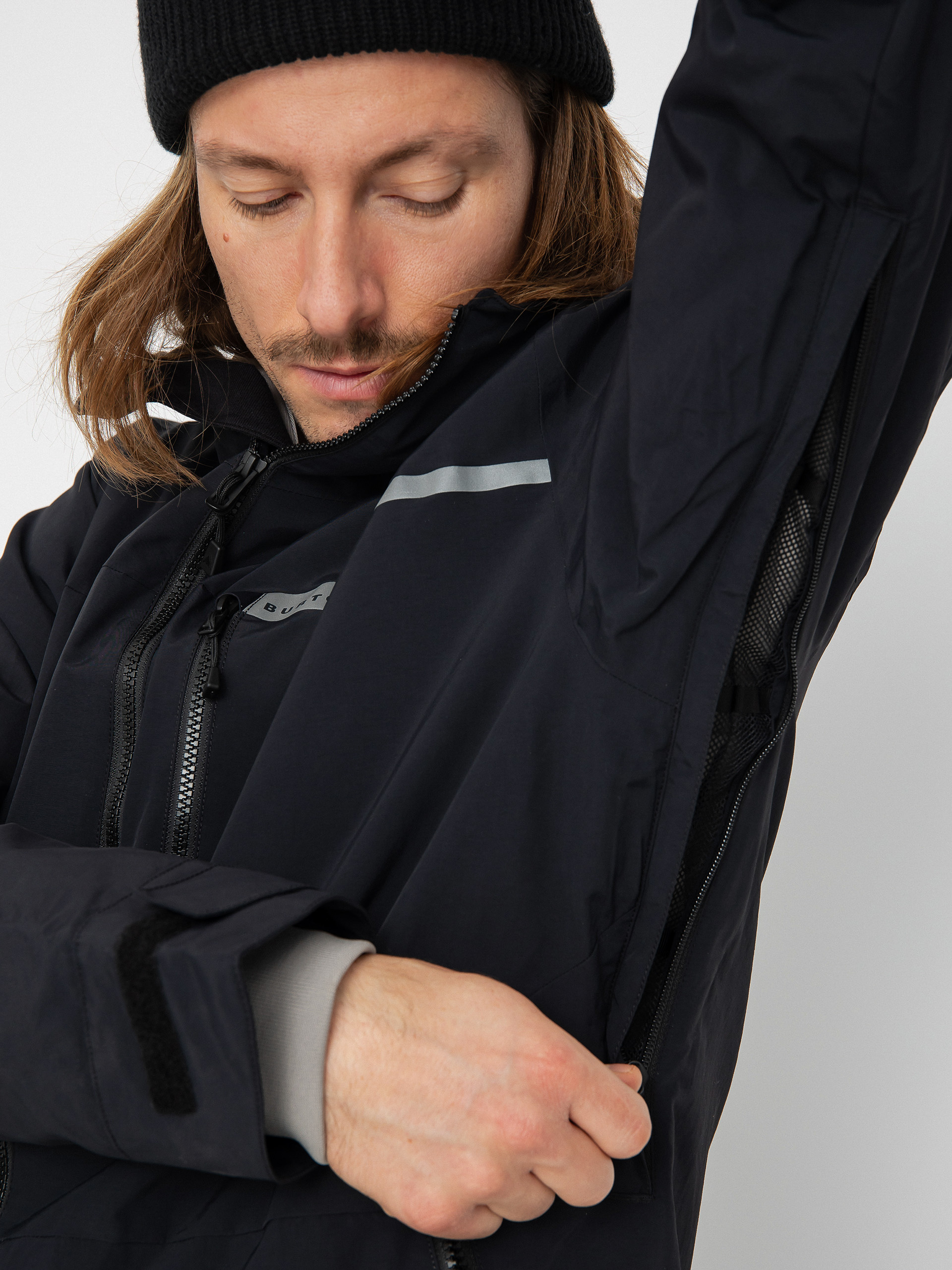 Pentru bărbați Geacă de snowboard Burton Peasy (true black)