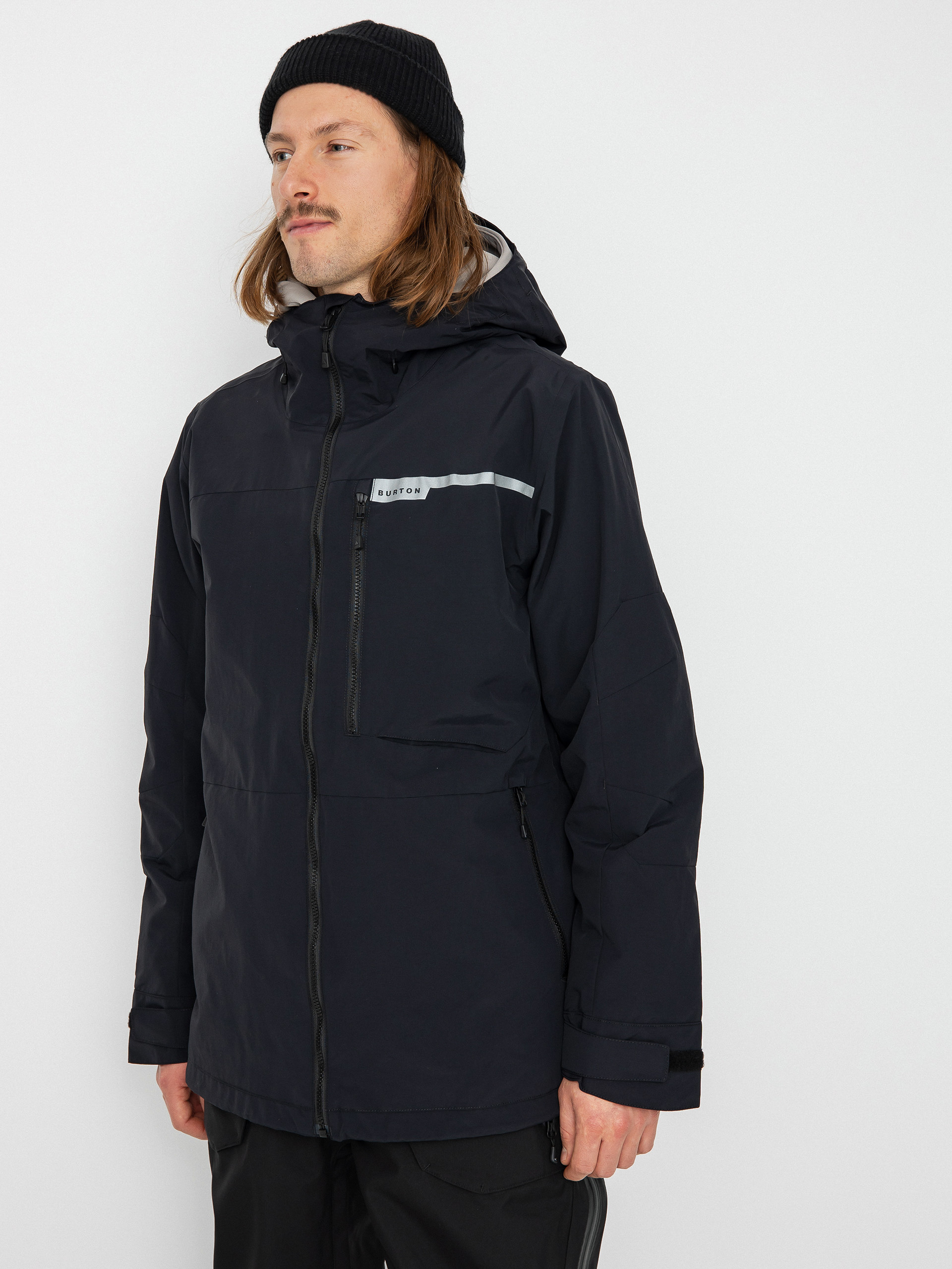 Pentru bărbați Geacă de snowboard Burton Peasy (true black)