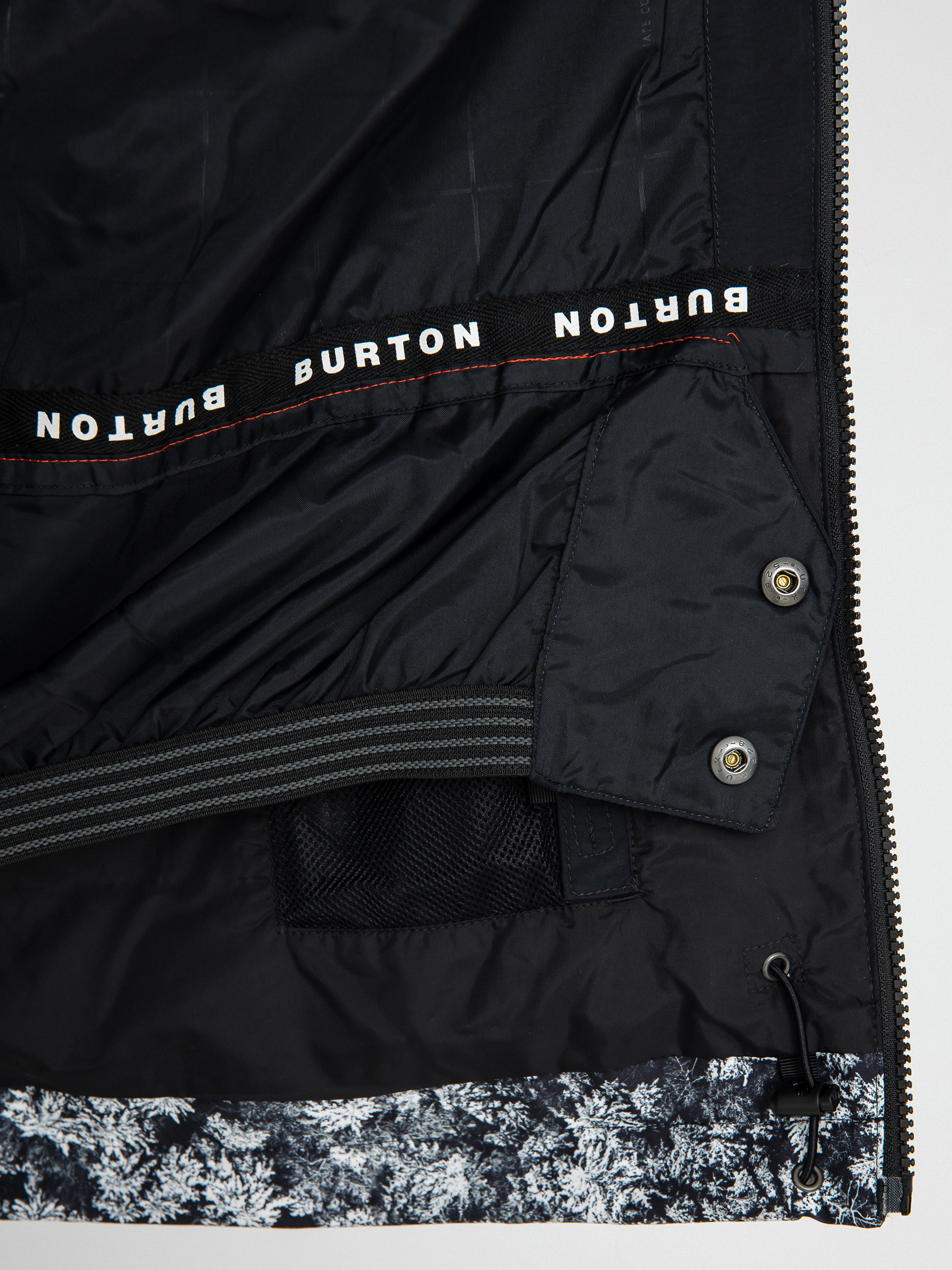 Pentru bărbați Geacă de snowboard Burton Peasy (true black/aerial pines)