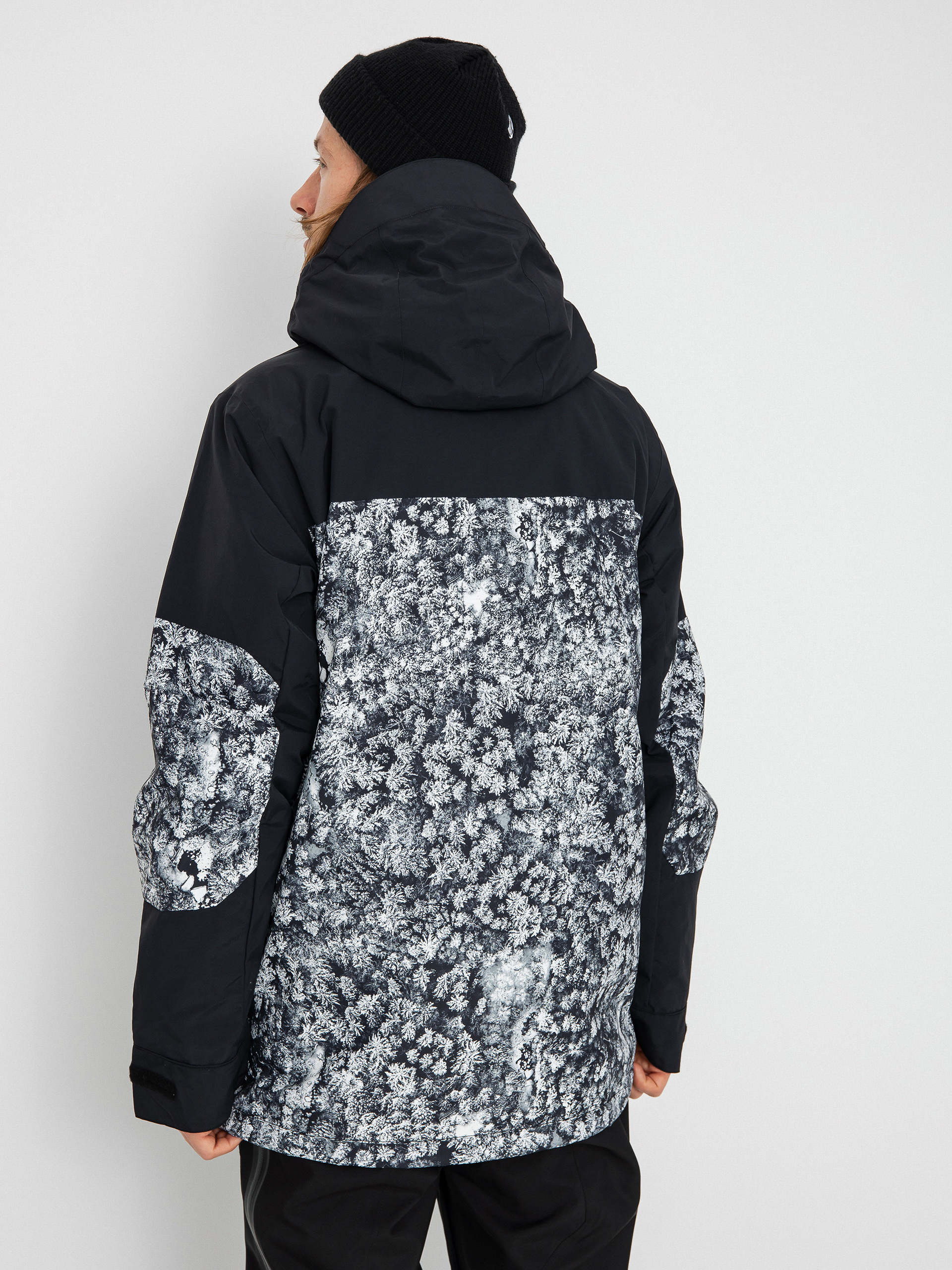 Pentru bărbați Geacă de snowboard Burton Peasy (true black/aerial pines)