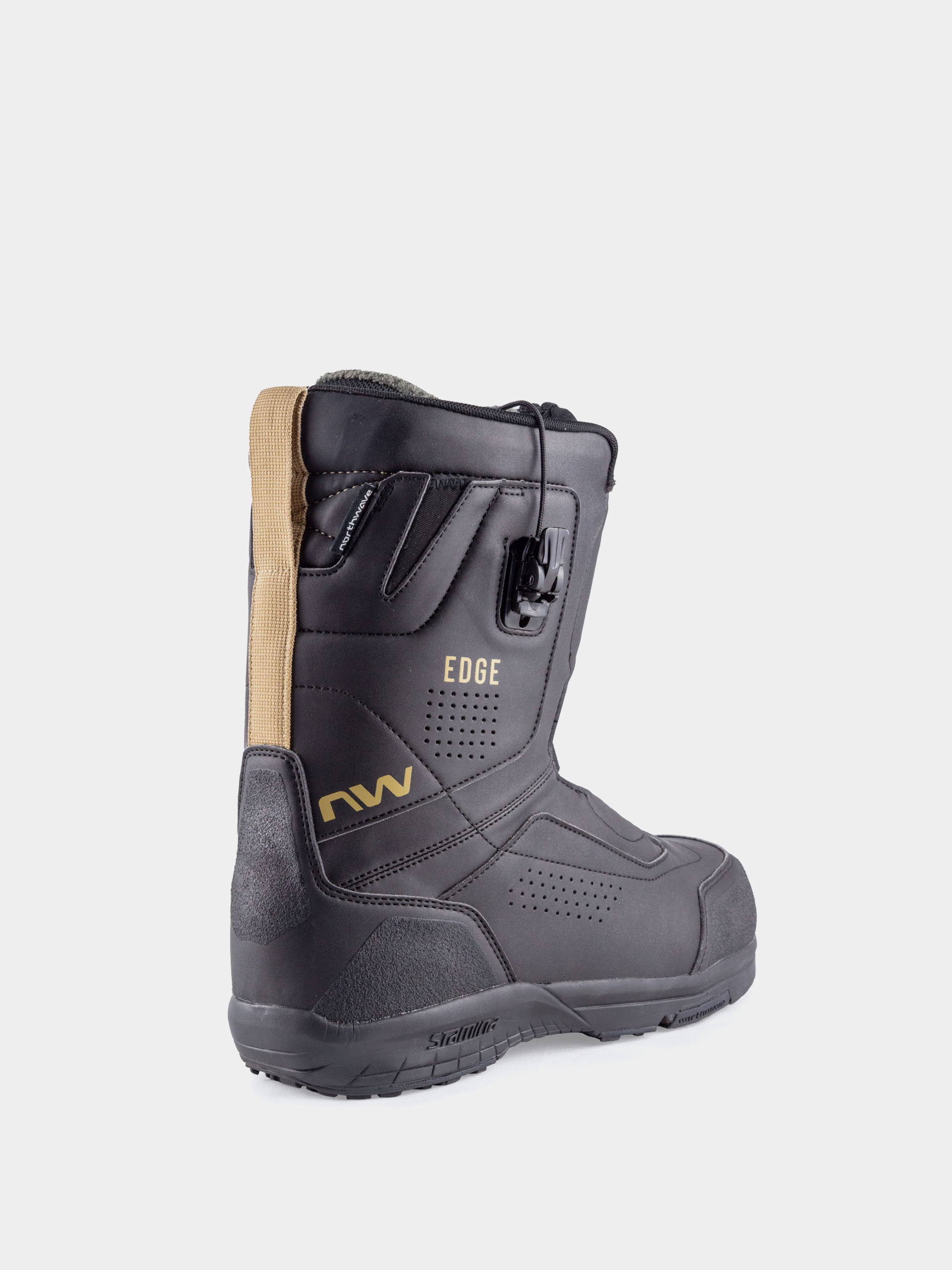 Pentru bărbați Încălțăminte pentru snowboard Northwave Edge Hybrid (black/sand)