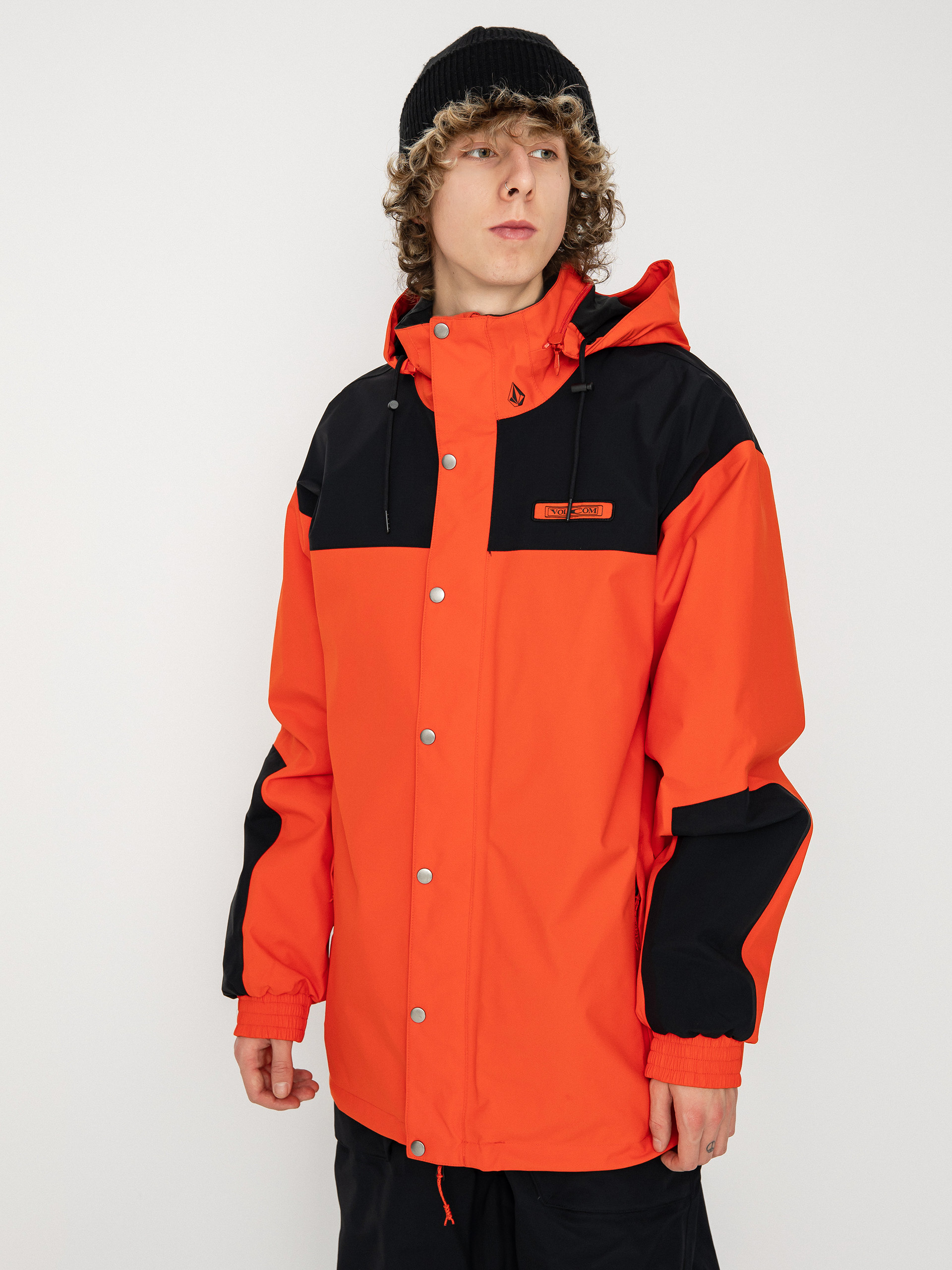 Pentru bărbați Geacă de snowboard Volcom Longo Gore Tex (orange shock)