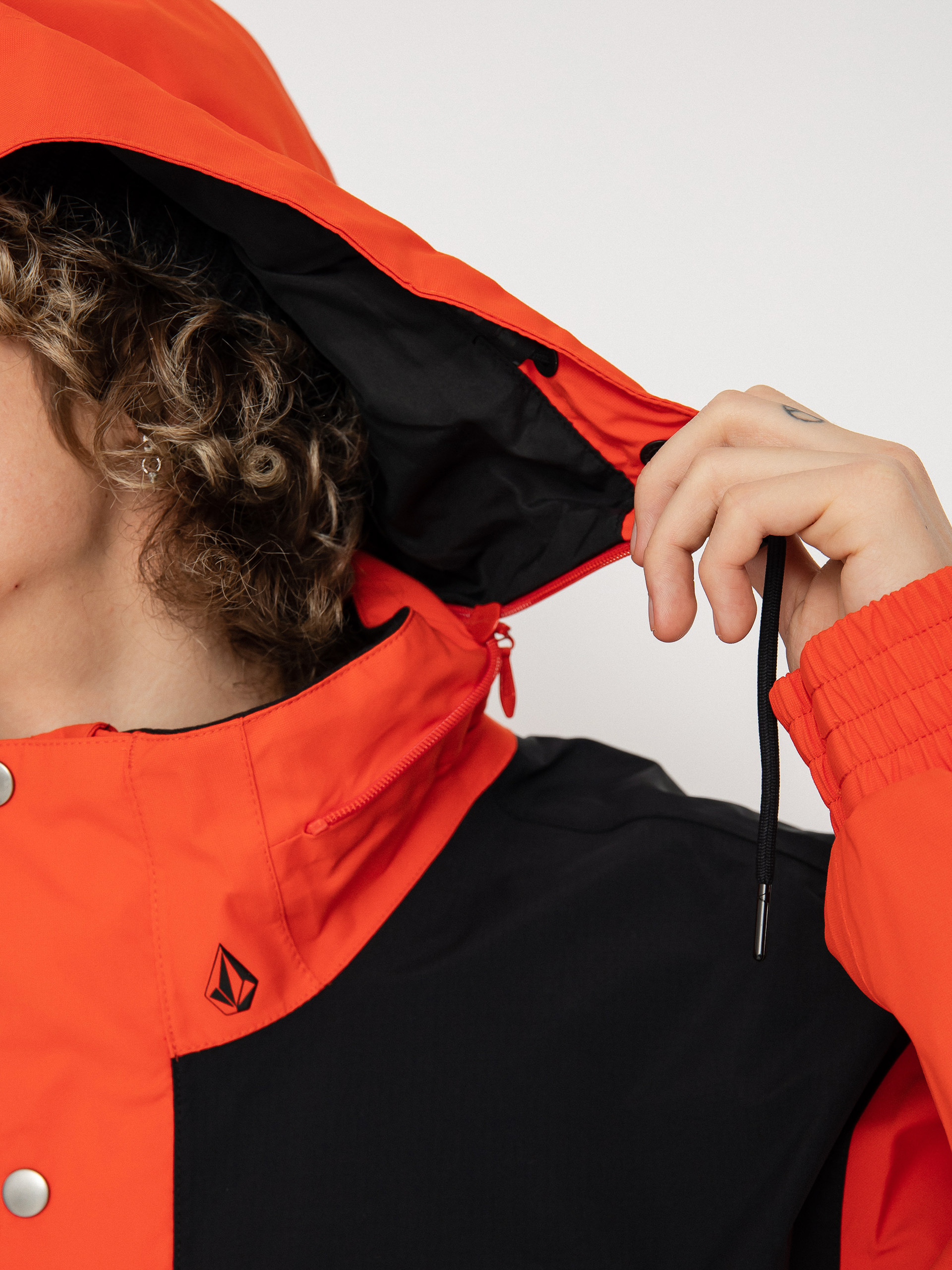 Pentru bărbați Geacă de snowboard Volcom Longo Gore Tex (orange shock)