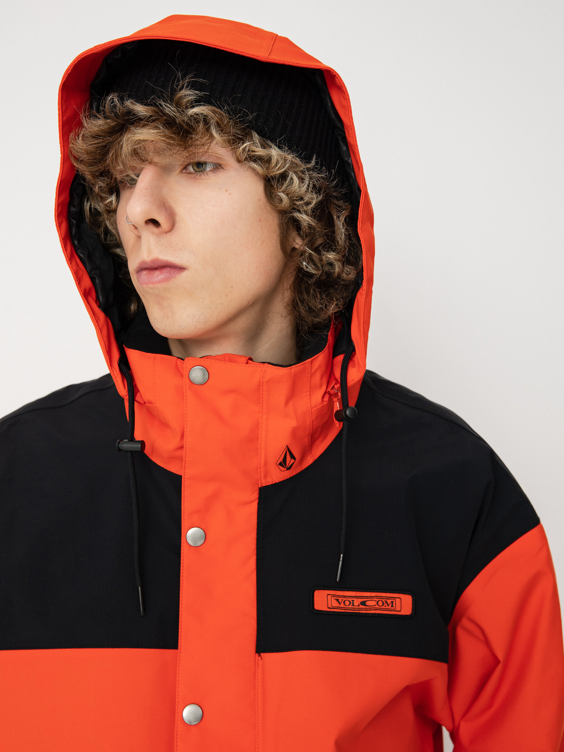Pentru bărbați Geacă de snowboard Volcom Longo Gore Tex (orange shock)
