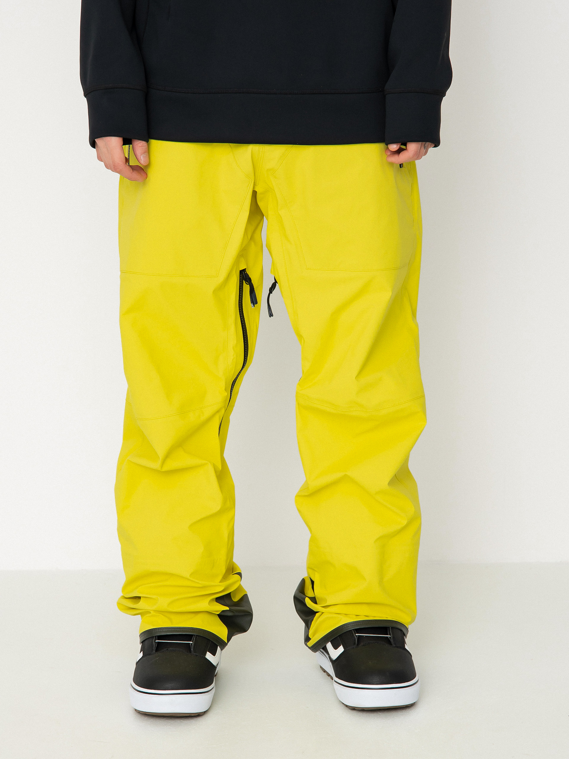 Pentru bărbați Pantaloni pentru snowboard Volcom Guide Gore Tex (citron)