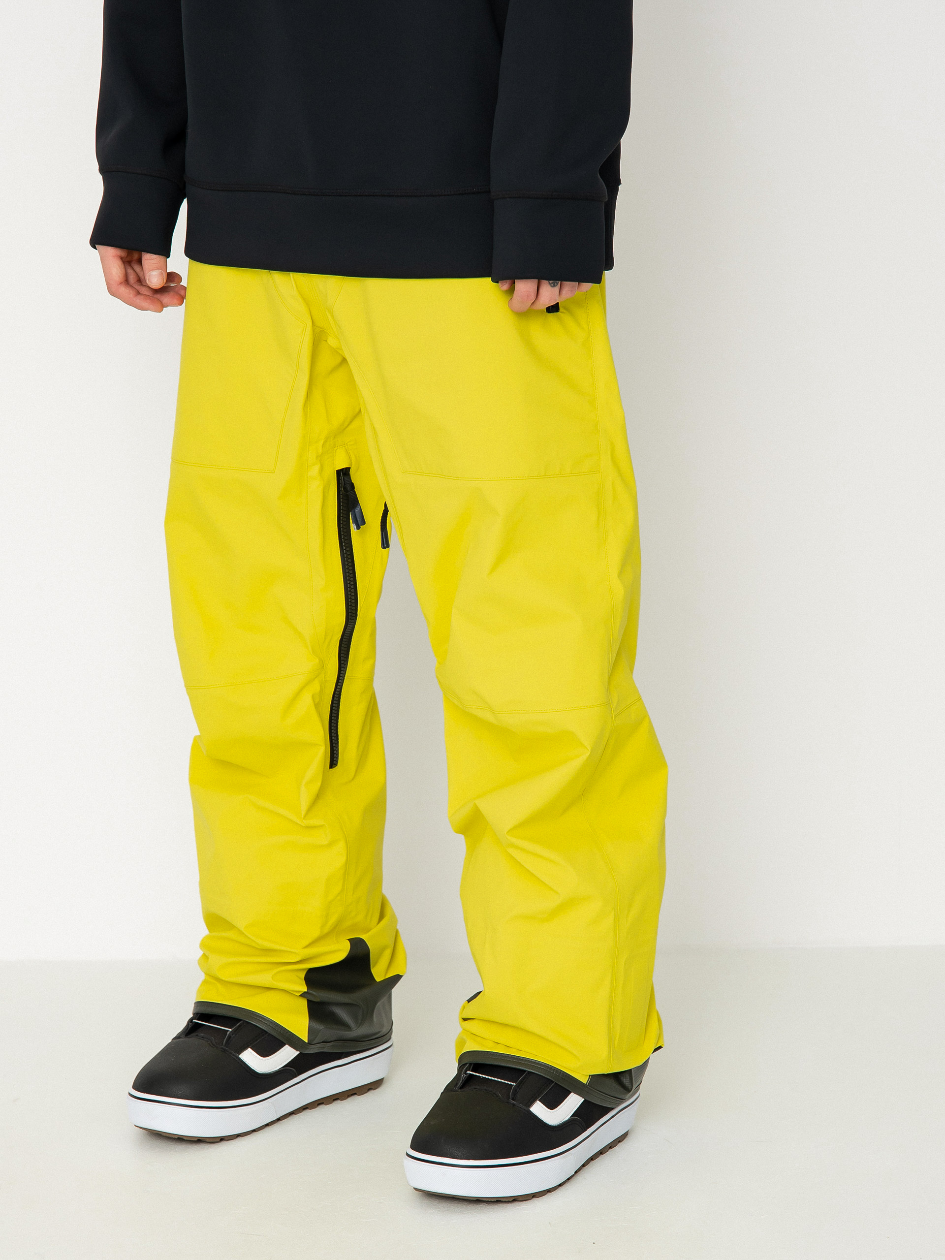 Pentru bărbați Pantaloni pentru snowboard Volcom Guide Gore Tex (citron)