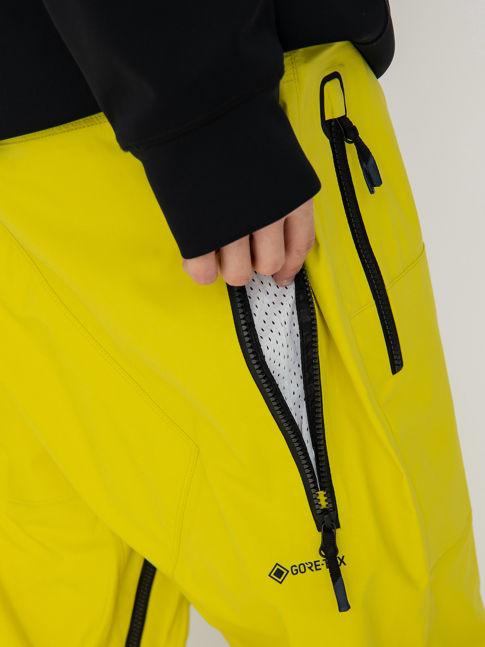 Pentru bărbați Pantaloni pentru snowboard Volcom Guide Gore Tex (citron)