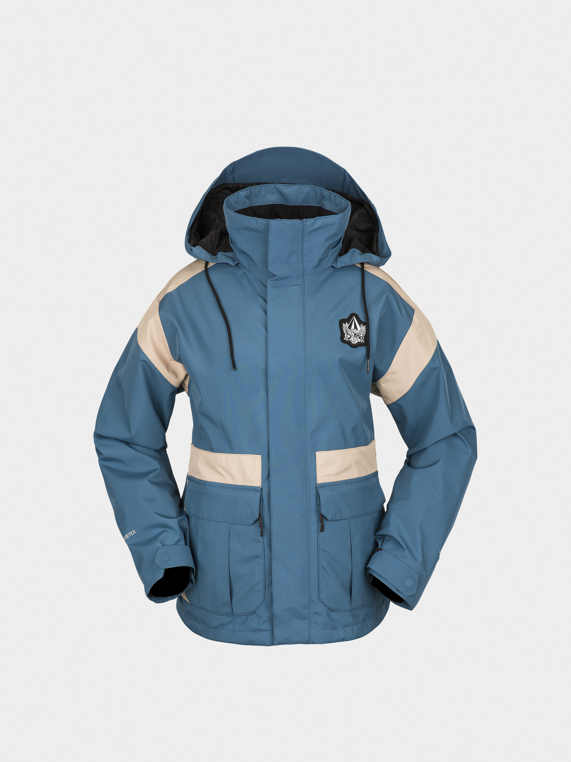 Pentru femei Geacă de snowboard Volcom Melancon Gore Tex (petrol blue)