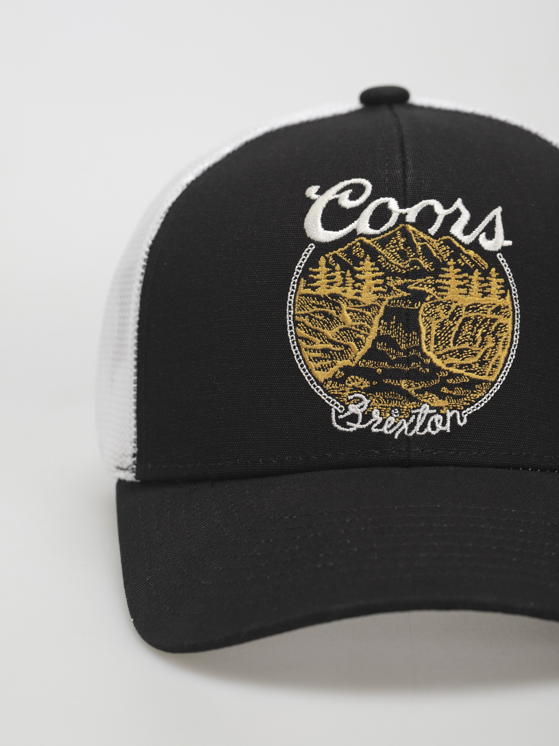 Șapcă Brixton Coors Rocky Mp Mesh (black/white)