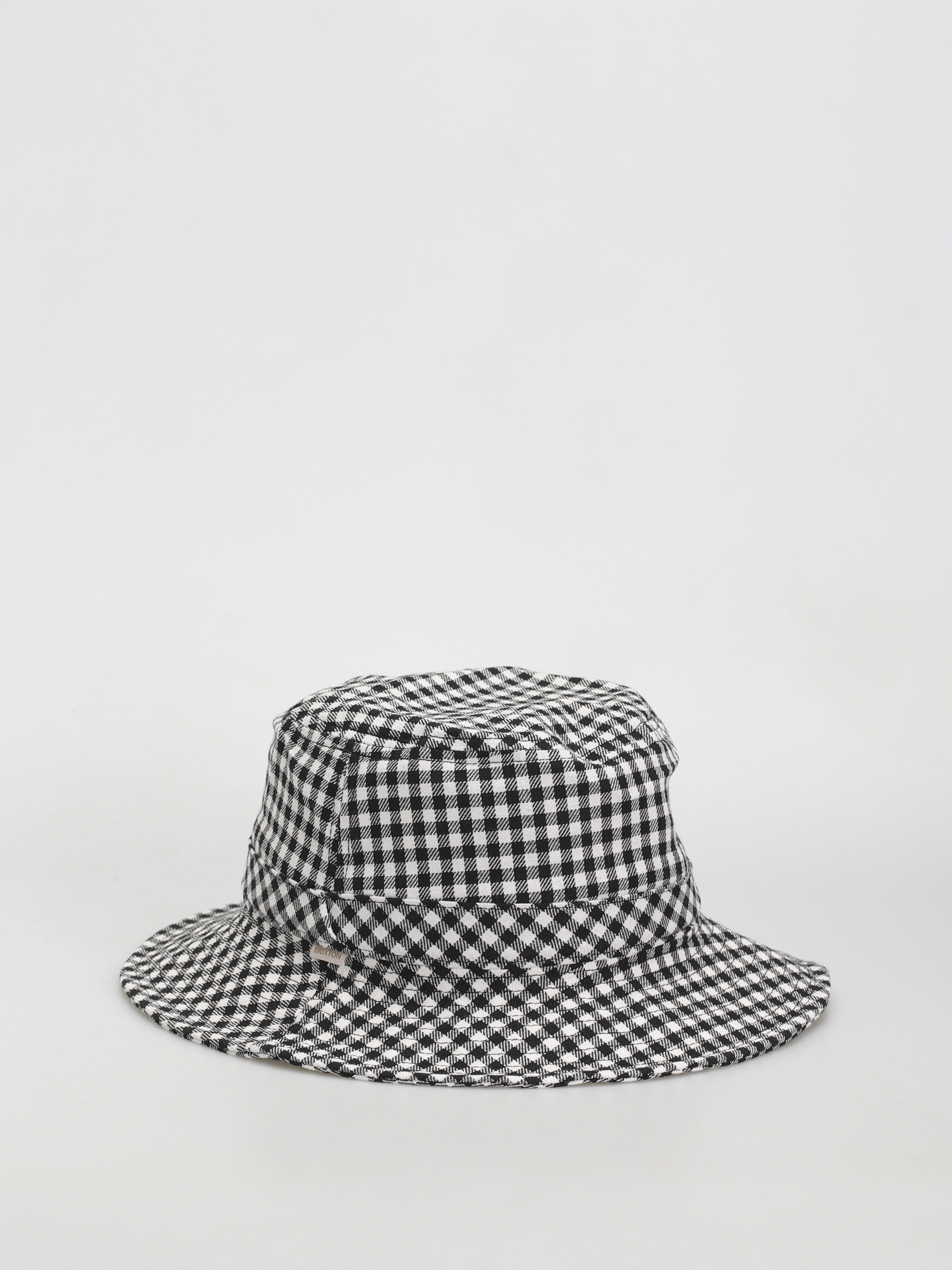 Pălărie Brixton Petra Packable Bucket Hat (black gingham)