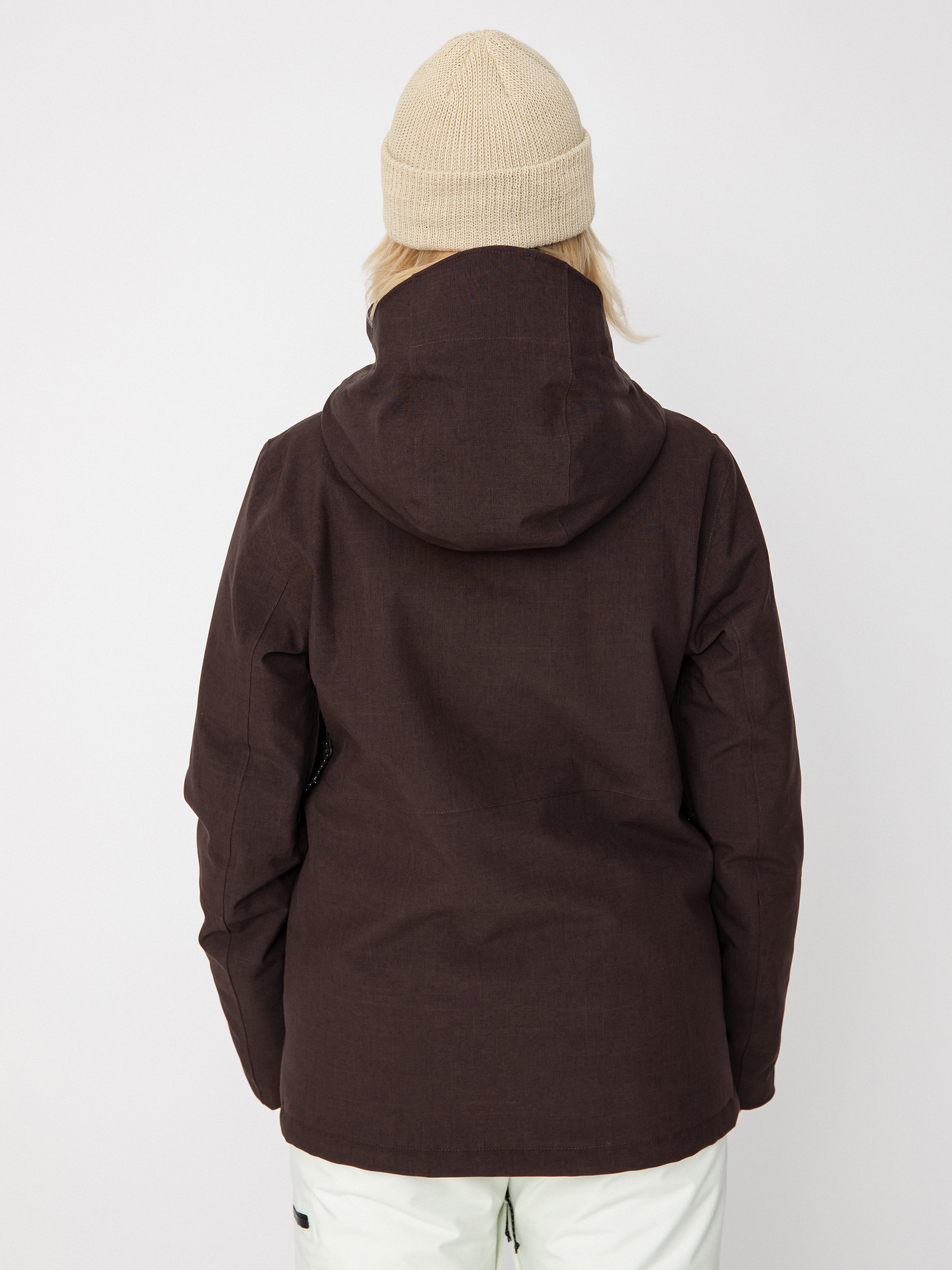Pentru femei Geacă de snowboard Volcom Sherwin Ins (black plum)