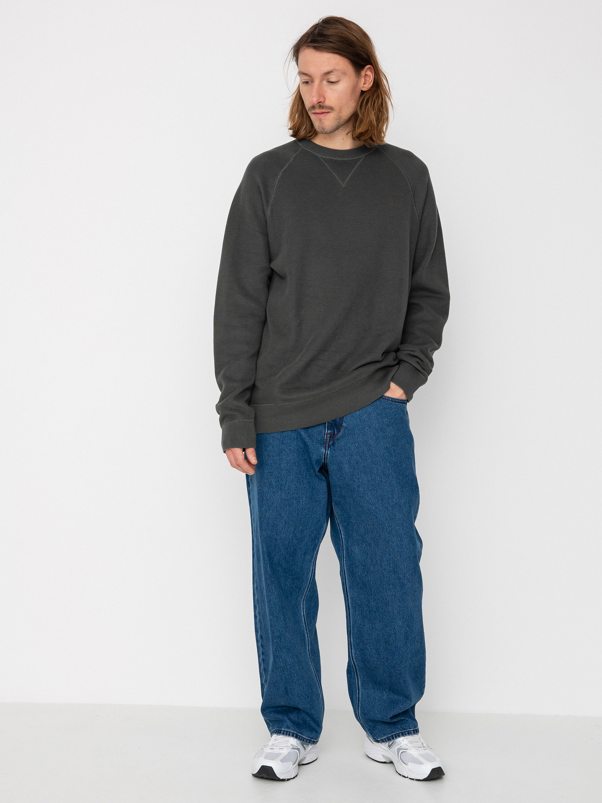 Pulover Carhartt WIP Chase (jura/gold)
