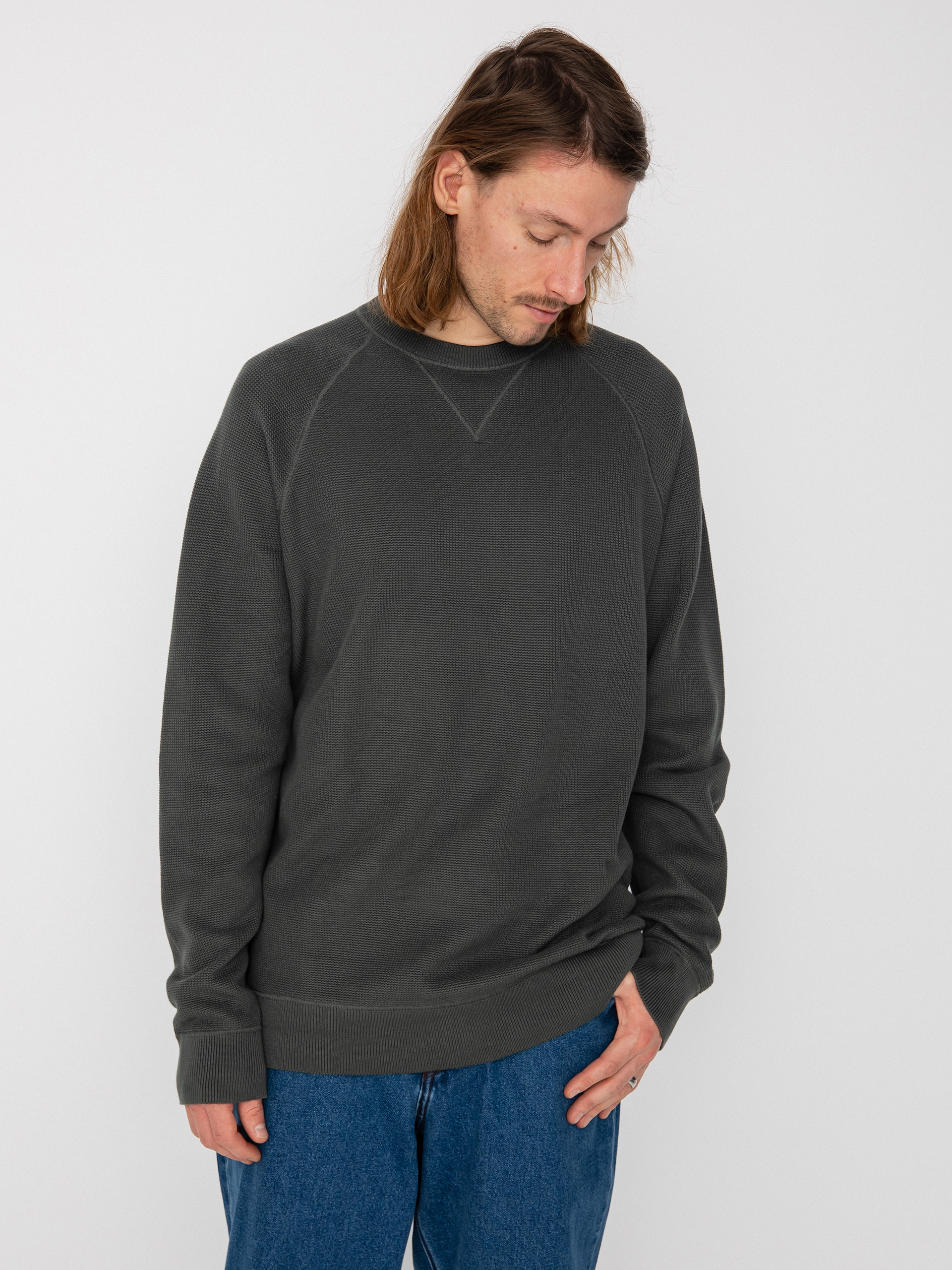 Pulover Carhartt WIP Chase (jura/gold)