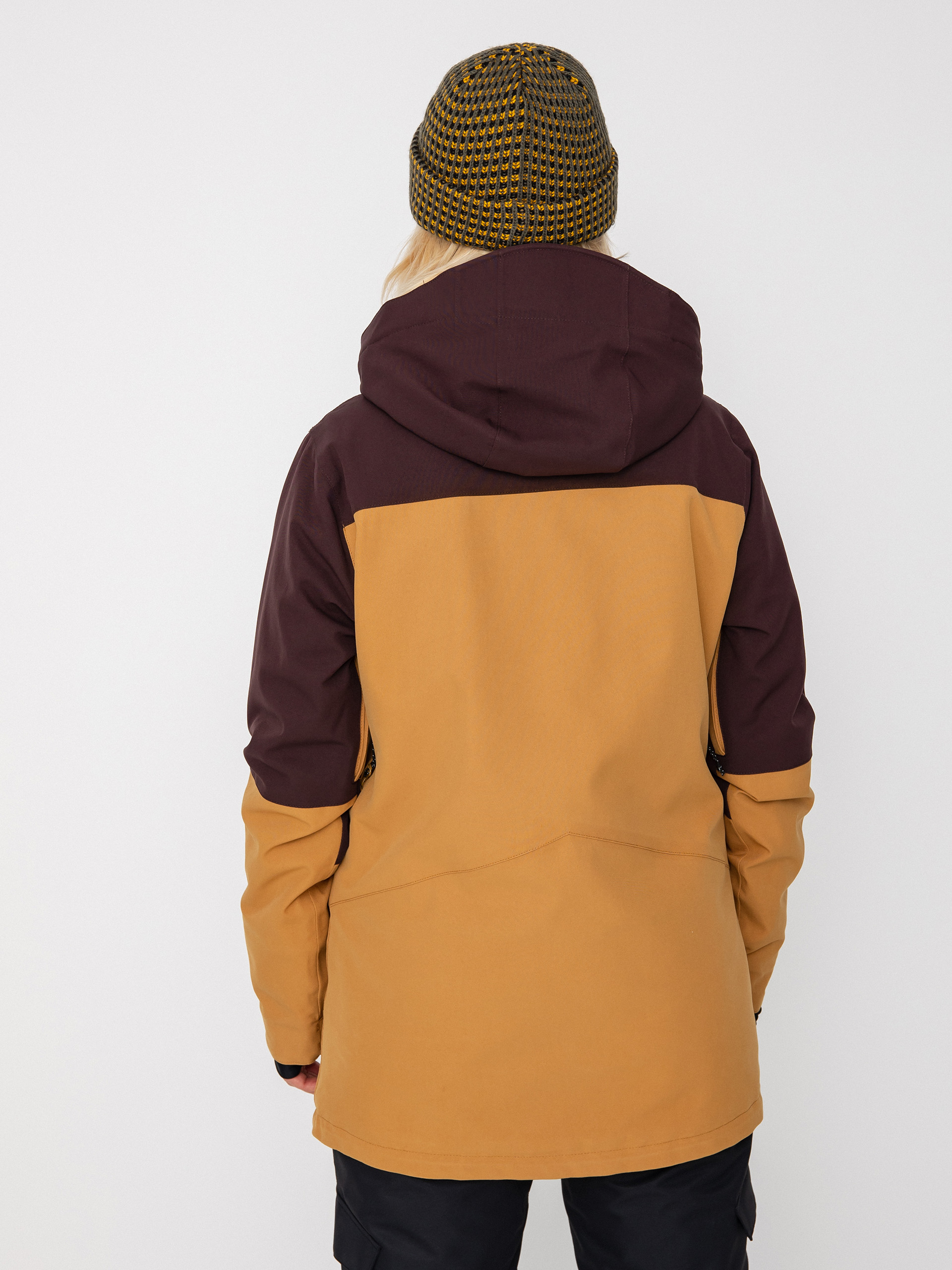 Pentru femei Geacă de snowboard Volcom Shelter 3D Stretch (caramel)
