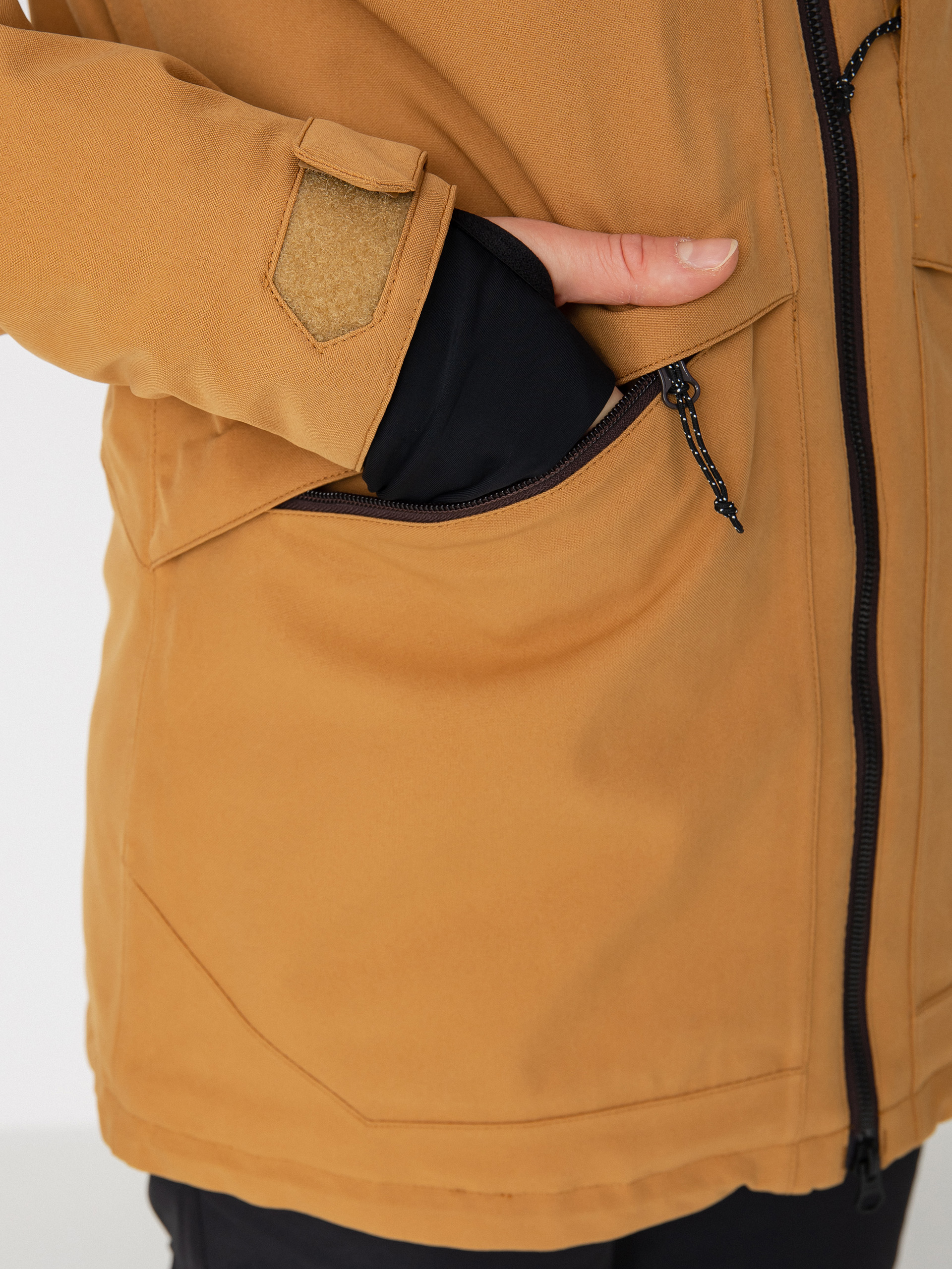 Pentru femei Geacă de snowboard Volcom Shelter 3D Stretch (caramel)