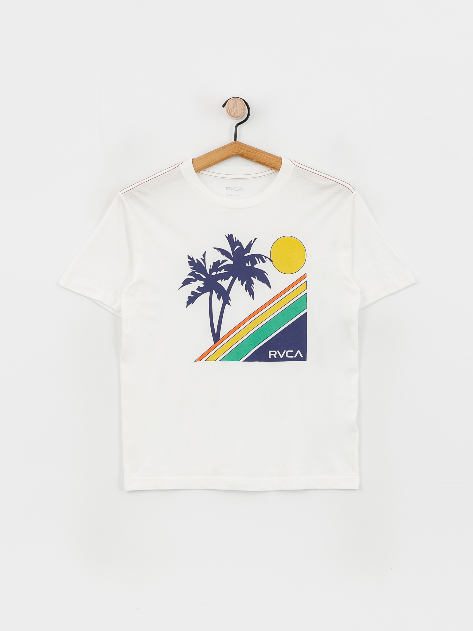 Tricou RVCA South Shore JR (antique white)