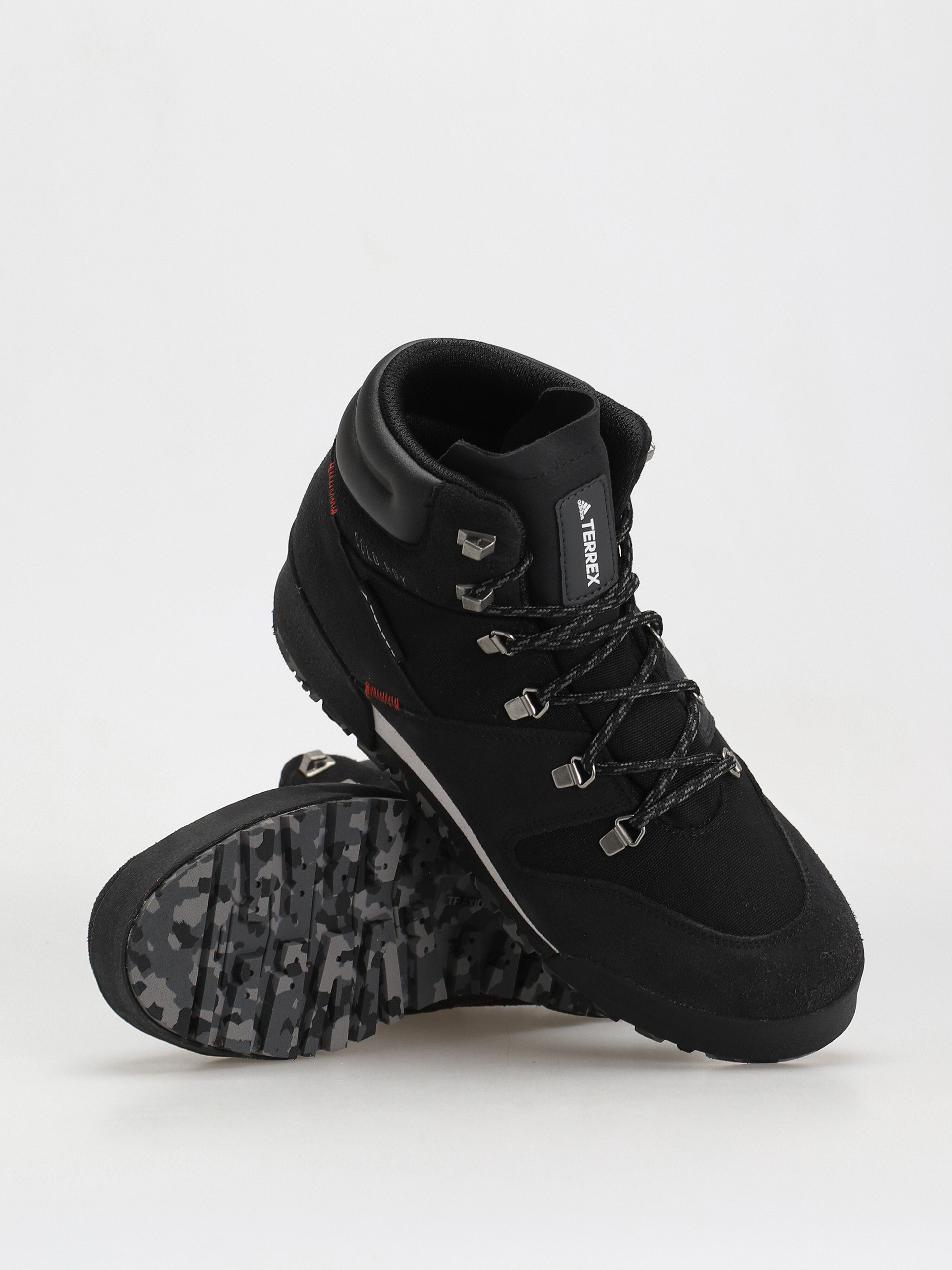 Pantofi adidas Terrex Snowpitch C.RDY (cblack/cblack/scarle)