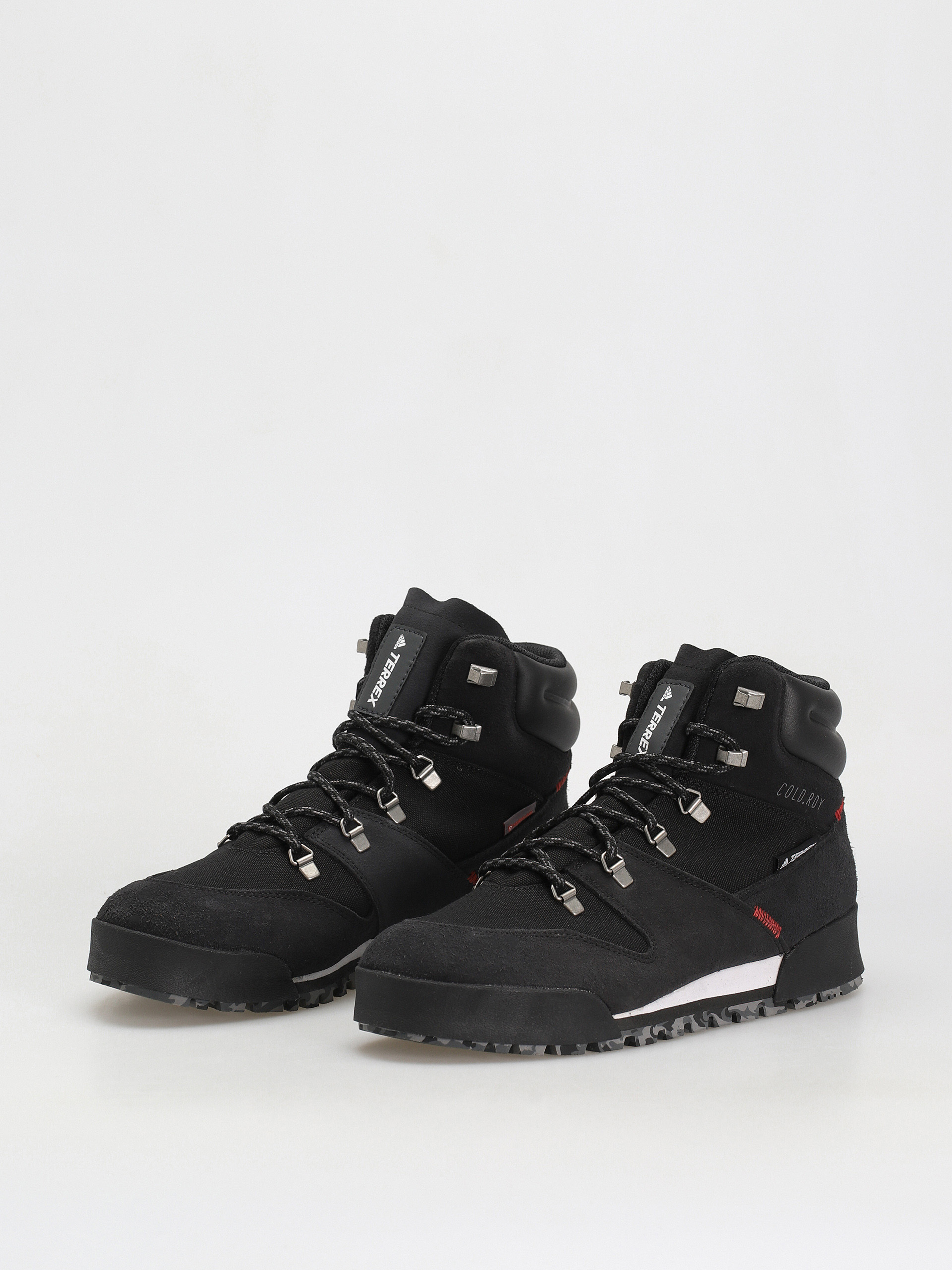 Pantofi adidas Terrex Snowpitch C.RDY (cblack/cblack/scarle)