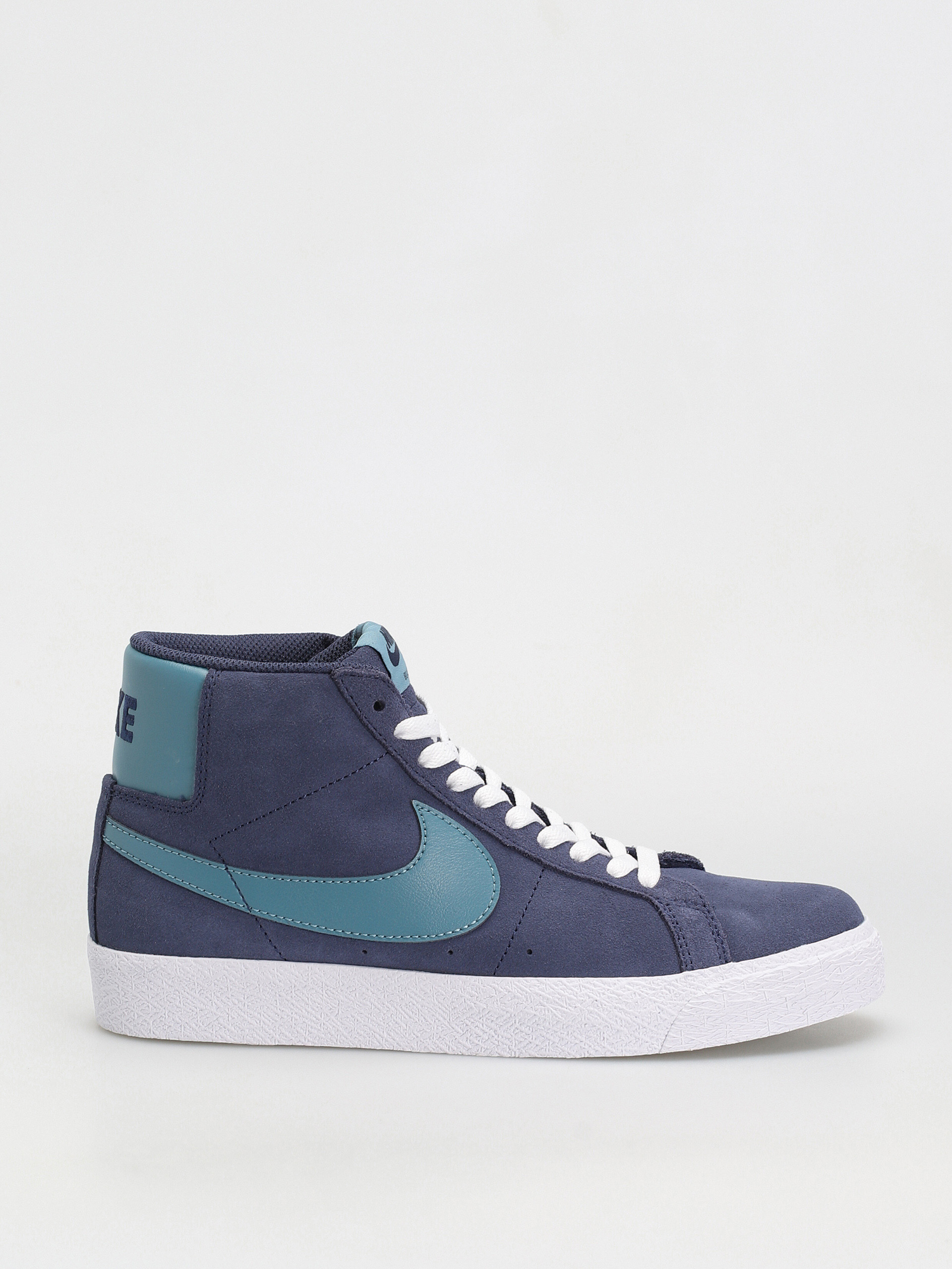 Pantofi Nike SB Zoom Blazer Mid (midnight navy/noise aqua midnight navy)