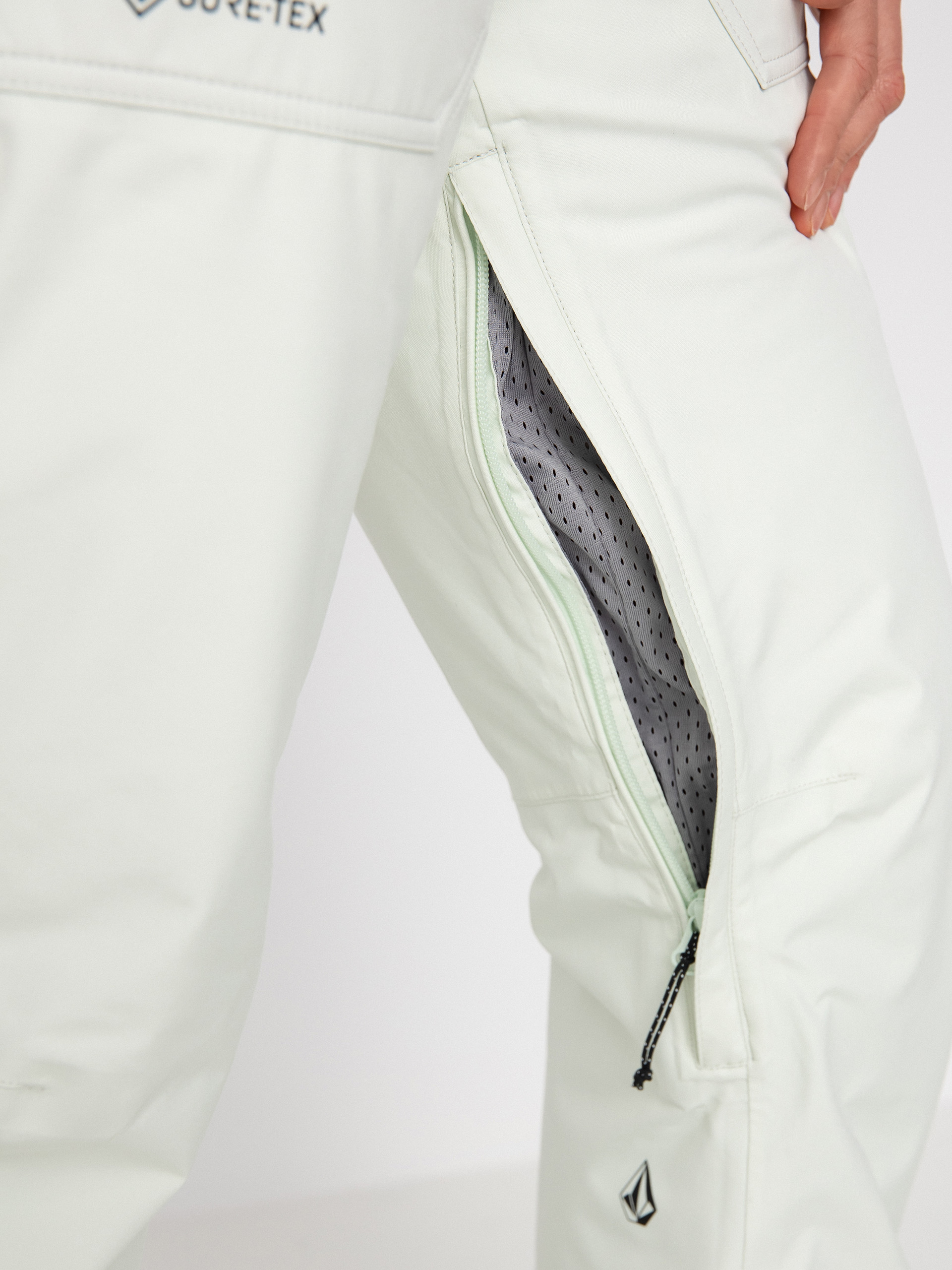 Pentru femei Pantaloni pentru snowboard Volcom Knox Ins Gore Tex (ice green)