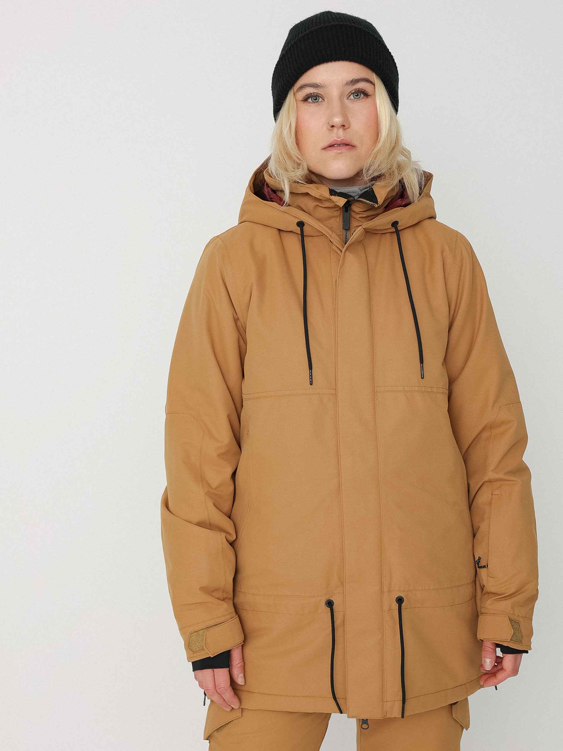 Pentru femei Geacă de snowboard Volcom Paxson 2L Tds Inf Parka (caramel)