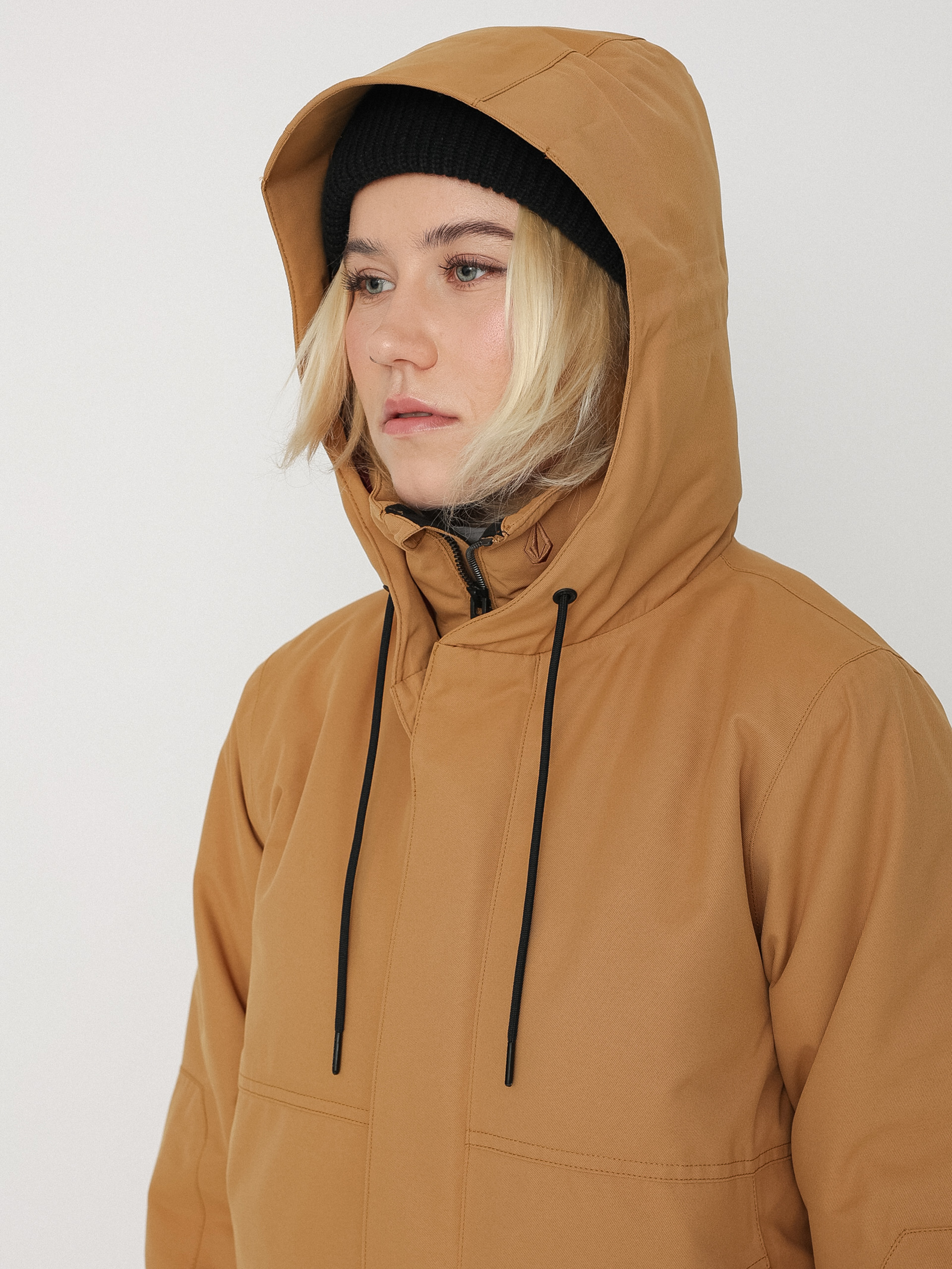 Pentru femei Geacă de snowboard Volcom Paxson 2L Tds Inf Parka (caramel)