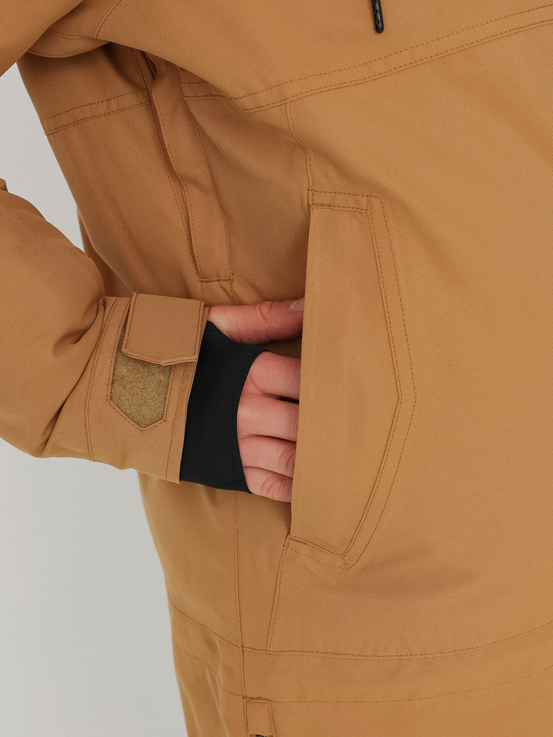 Pentru femei Geacă de snowboard Volcom Paxson 2L Tds Inf Parka (caramel)