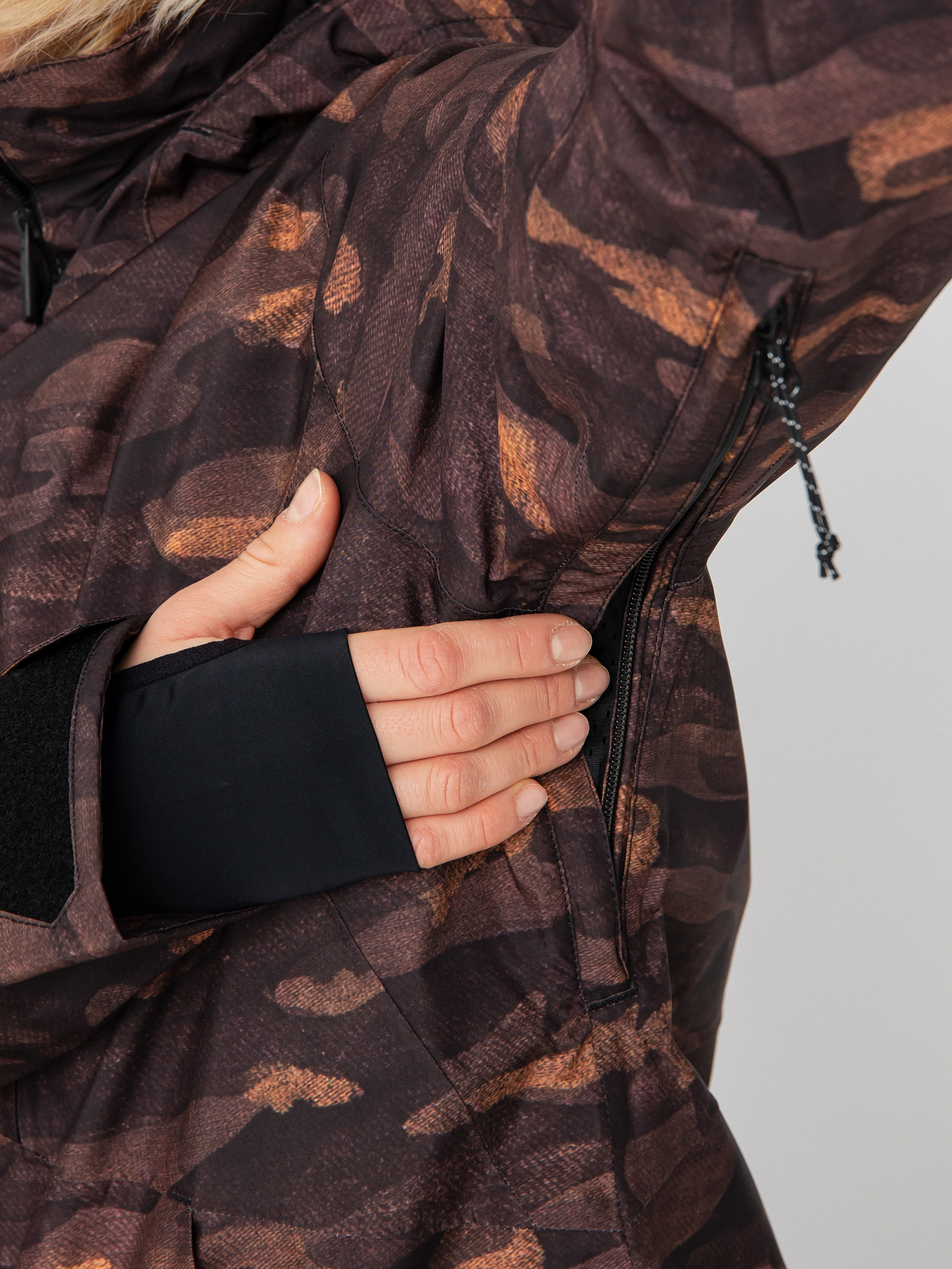 Pentru femei Geacă de snowboard Volcom 3D Stretch Gore (dusk camo)
