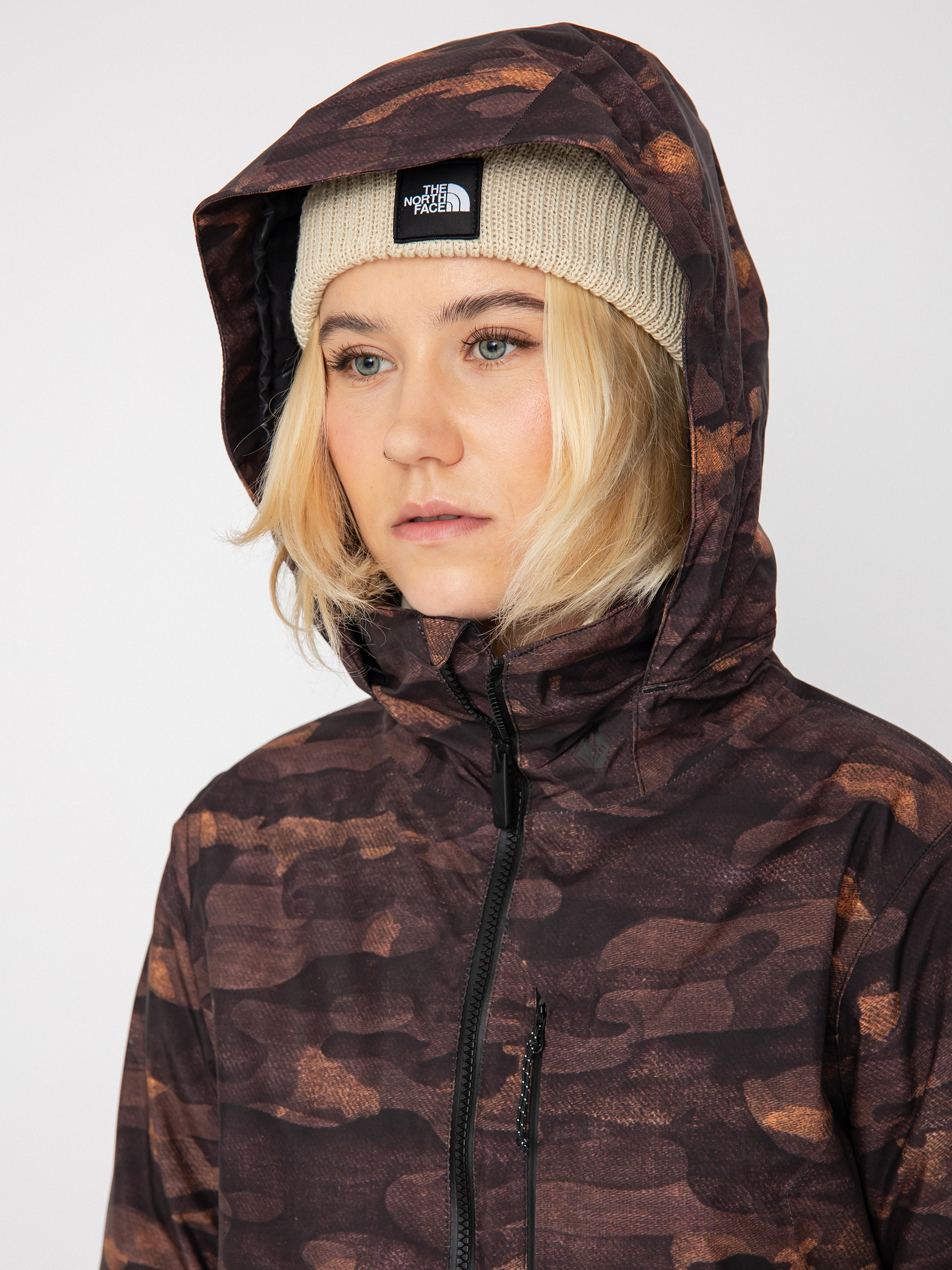 Pentru femei Geacă de snowboard Volcom 3D Stretch Gore (dusk camo)