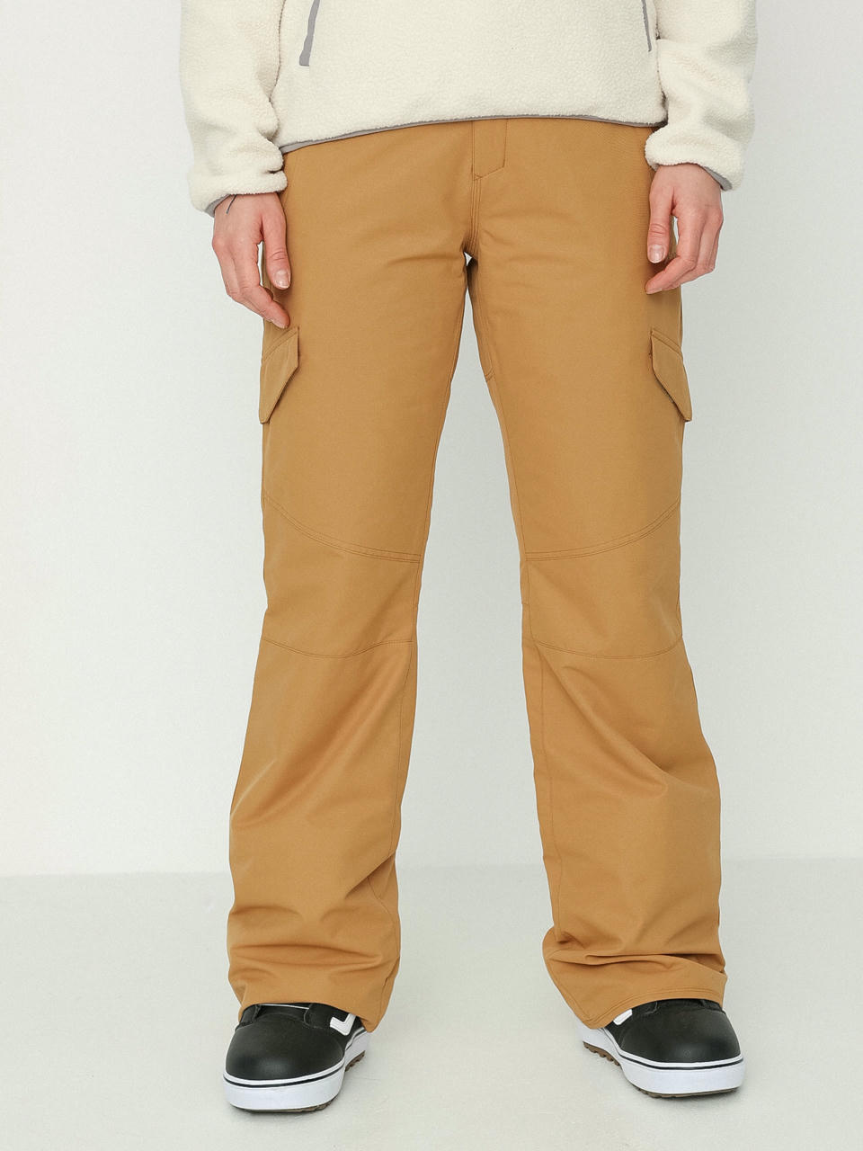 Pentru femei Pantaloni pentru snowboard Volcom Bridger Ins (caramel)