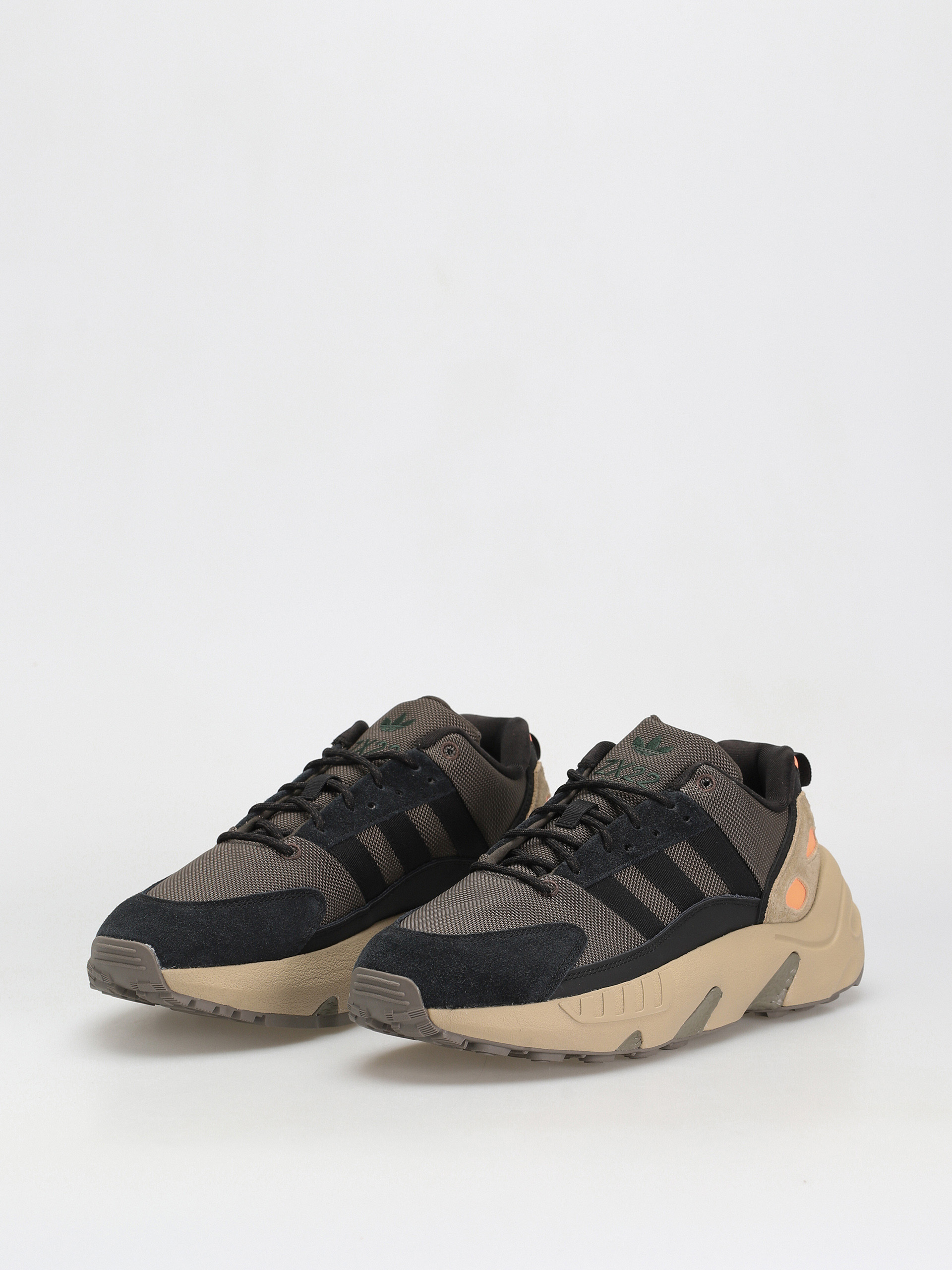 Pantofi adidas Originals Zx 22 Boost - maro, negru (shaoli/shagrn