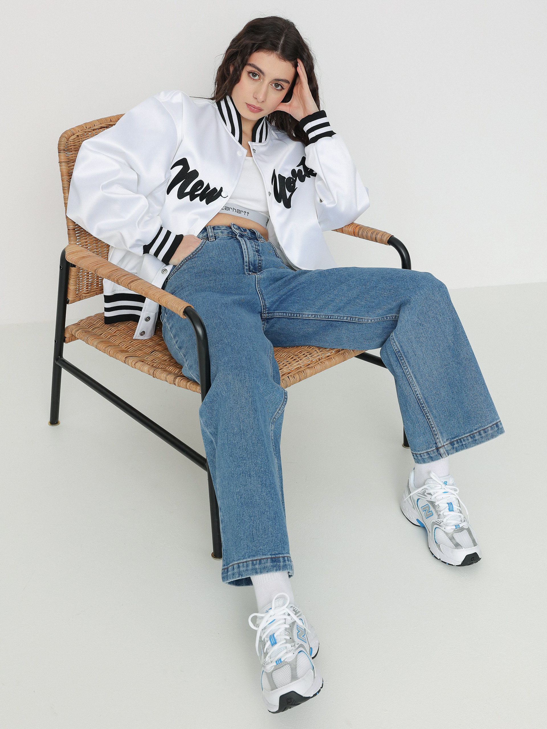 Geacă RVCA Stopper Wmn (whisper white)