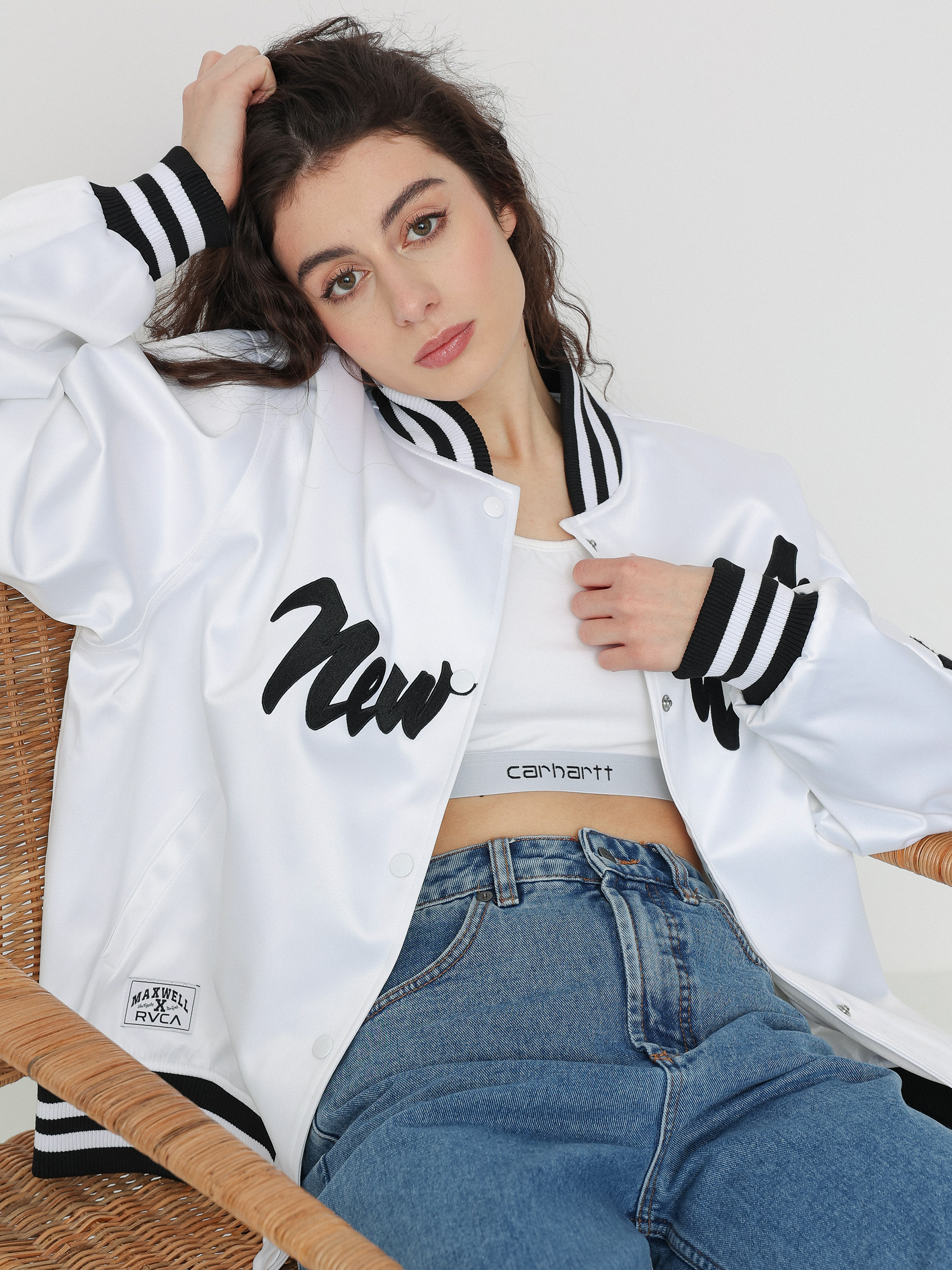 Geacă RVCA Stopper Wmn (whisper white)