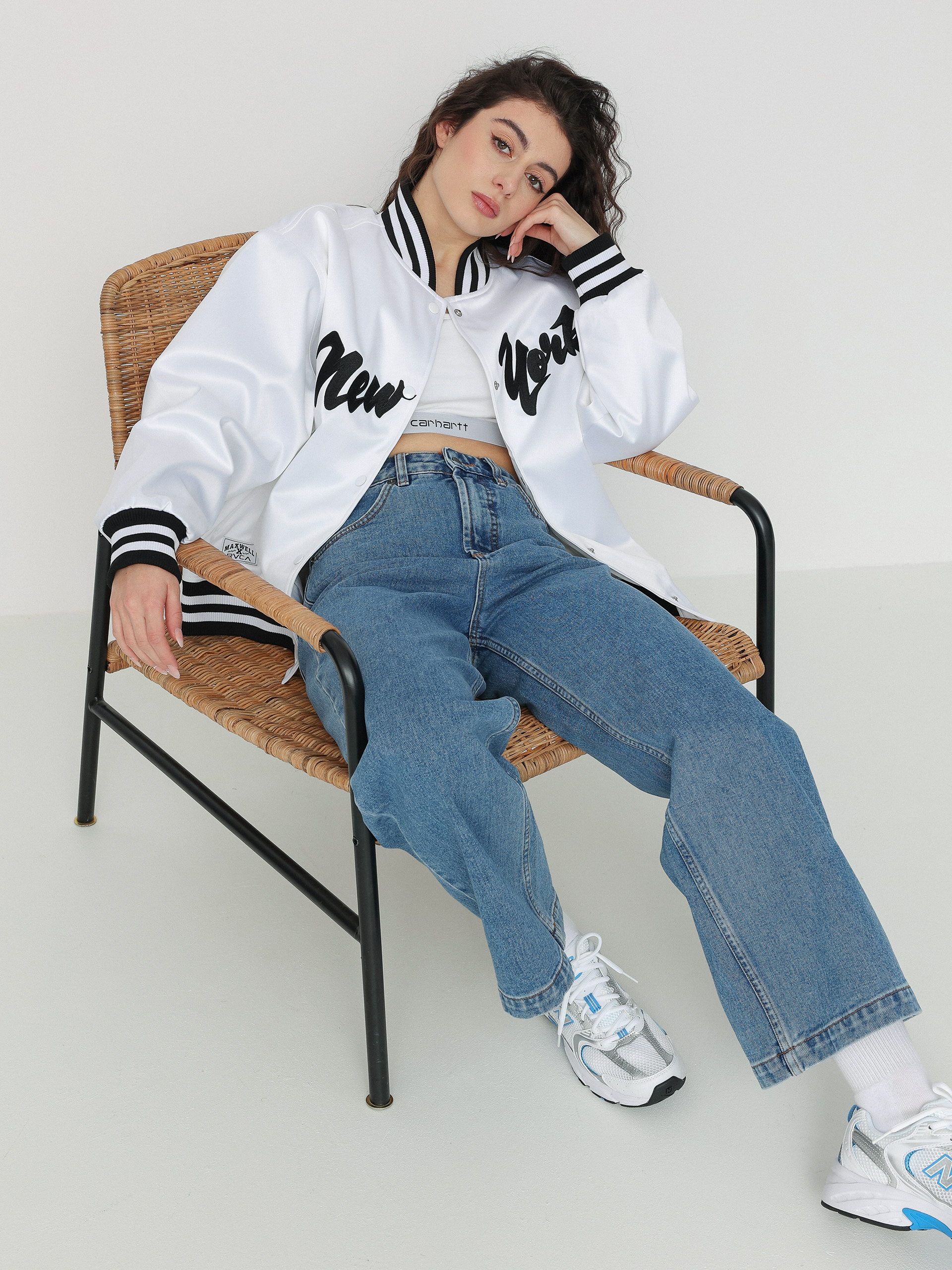 Geacă RVCA Stopper Wmn (whisper white)