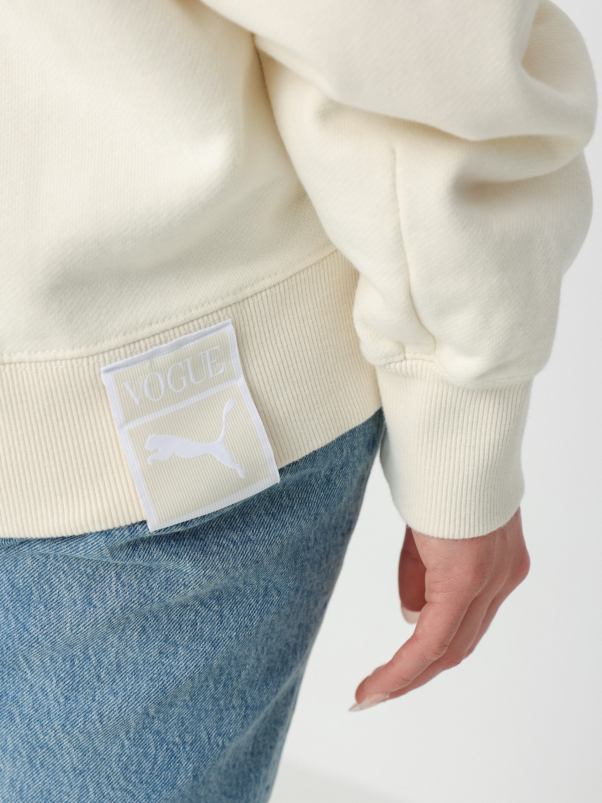 Hanorac cu glugă Puma X Vogue Oversized HD Wmn (pristine)