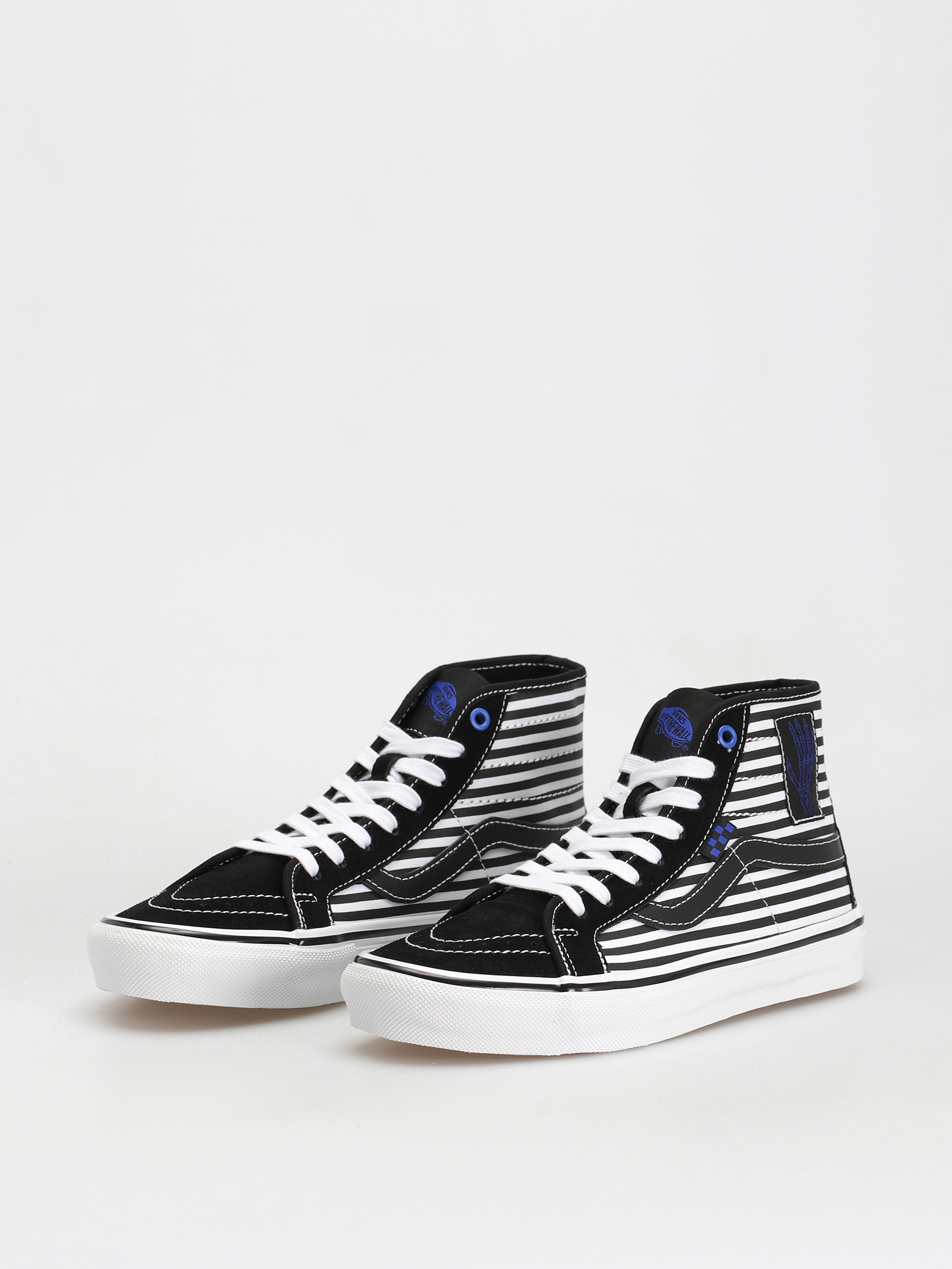 Pantofi Vans Skate Sk8 Hi Decon (breana geering black/white)