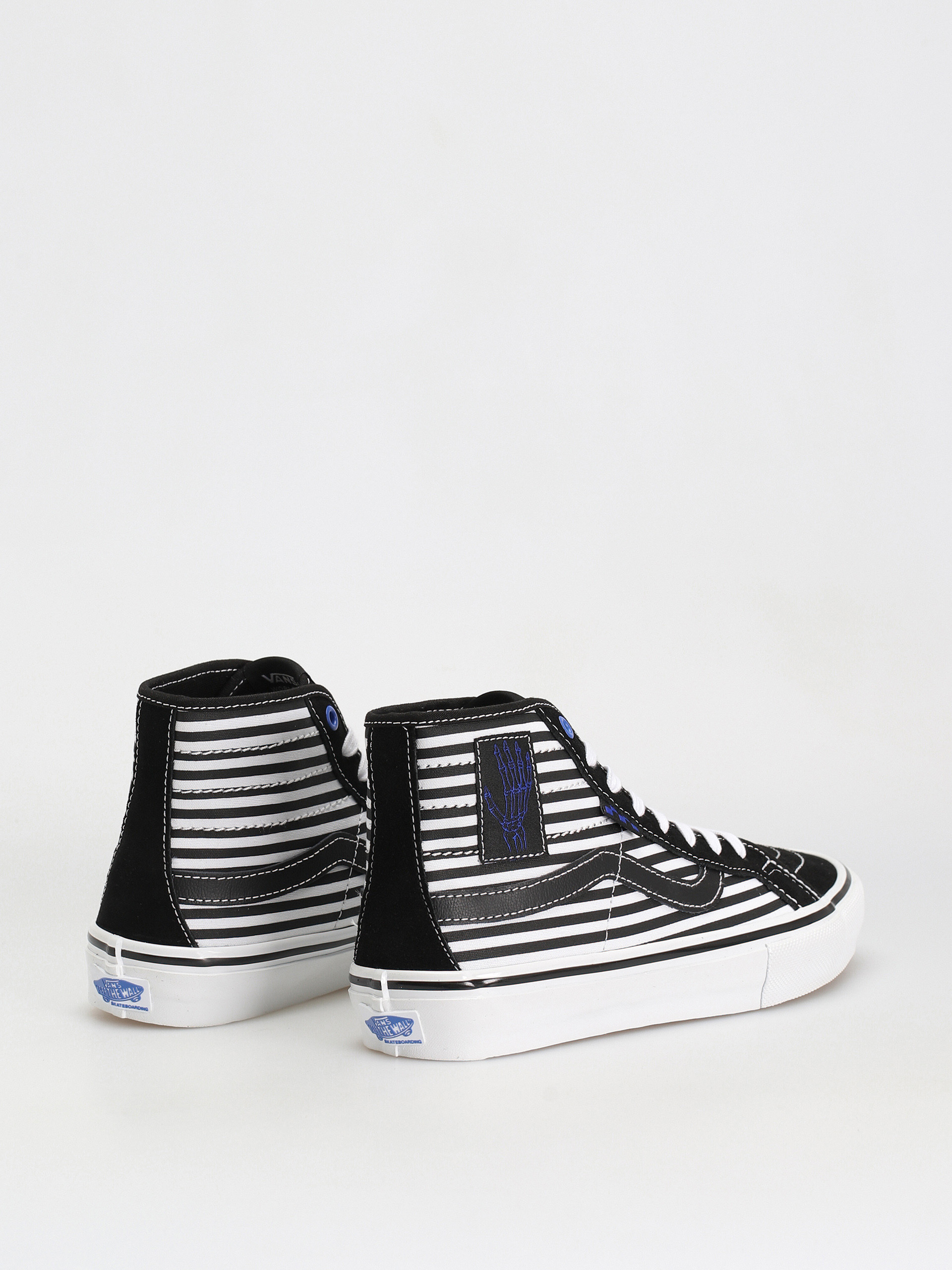 Pantofi Vans Skate Sk8 Hi Decon (breana geering black/white)