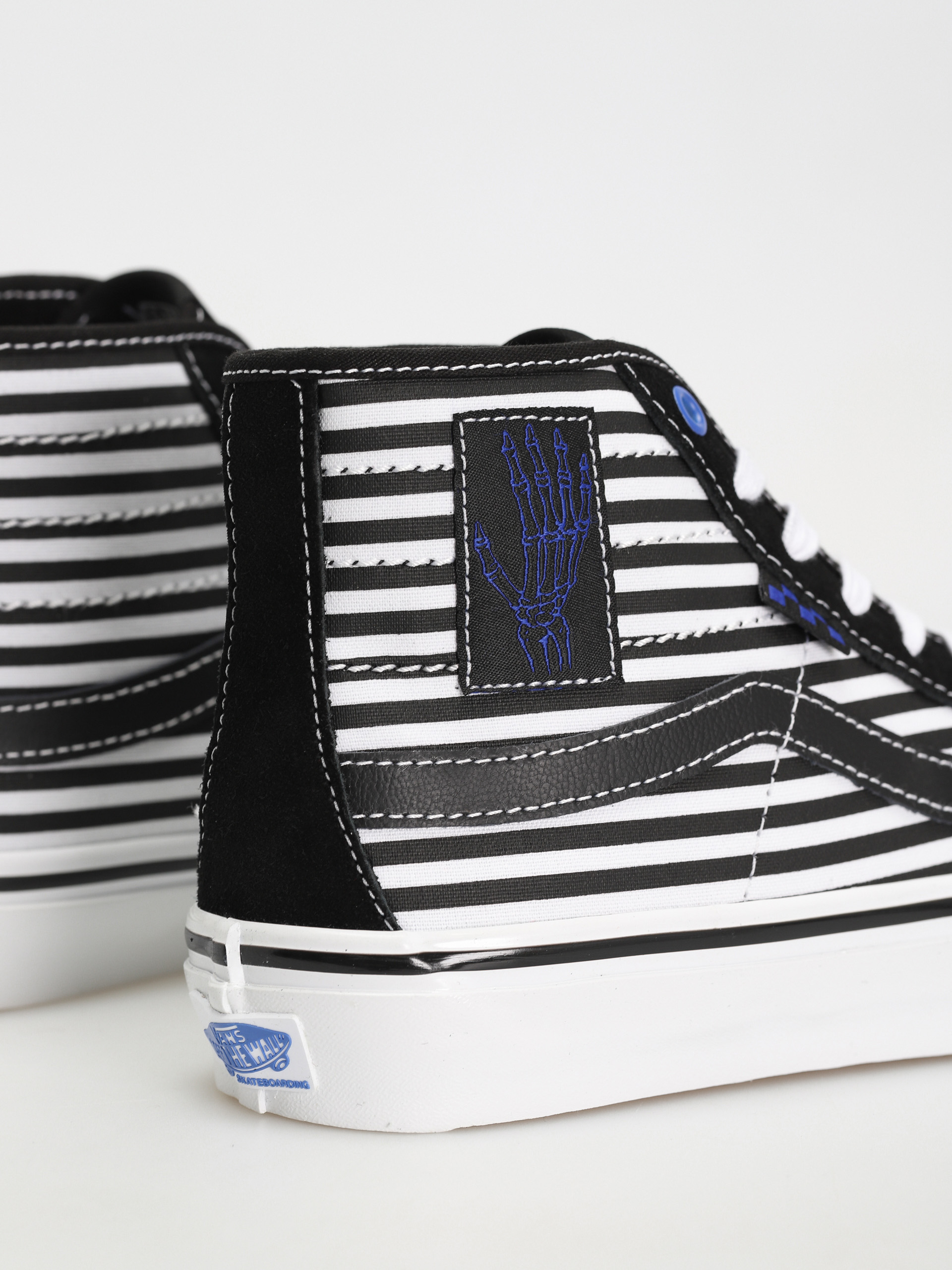 Pantofi Vans Skate Sk8 Hi Decon (breana geering black/white)