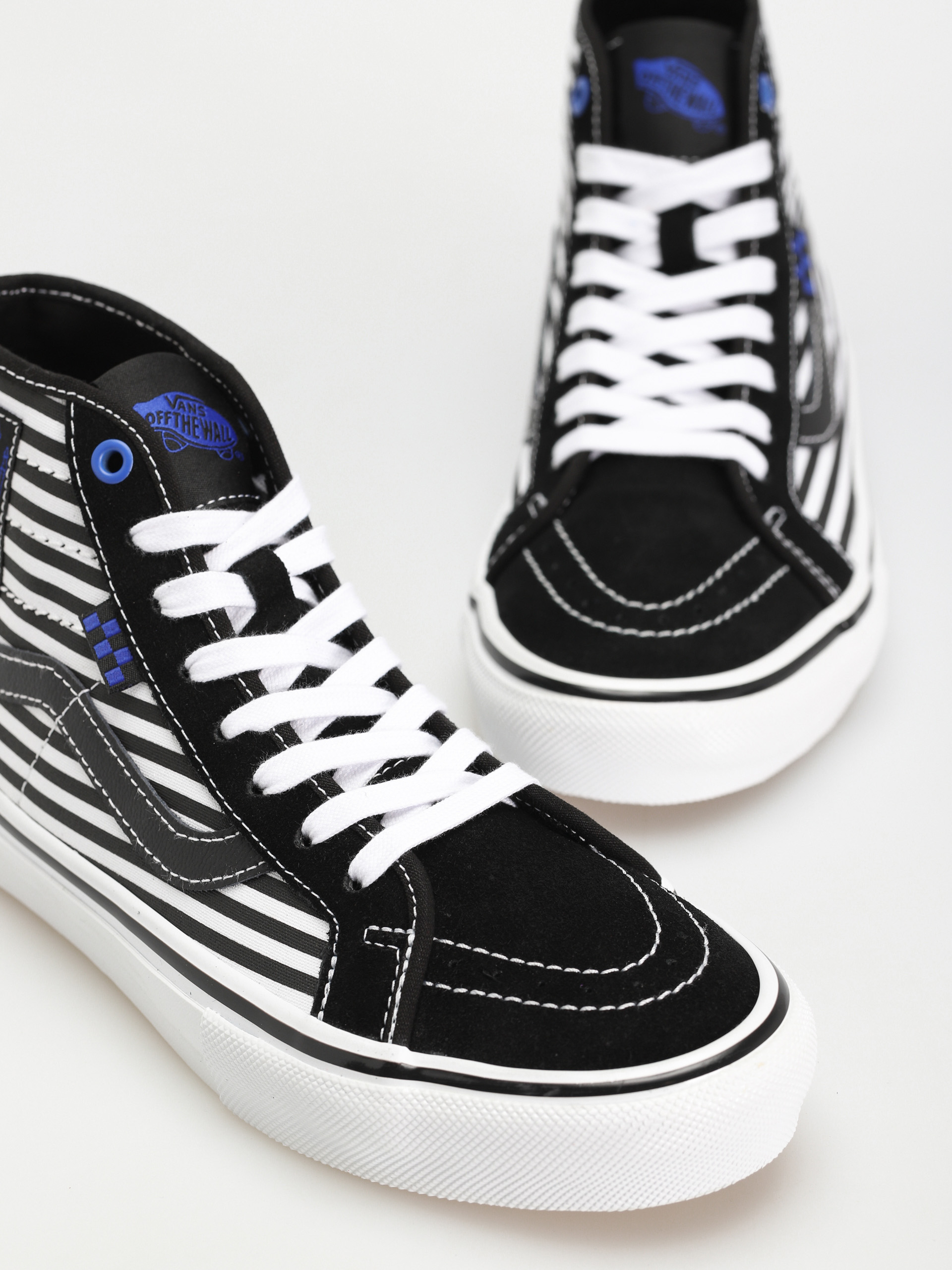 Pantofi Vans Skate Sk8 Hi Decon (breana geering black/white)
