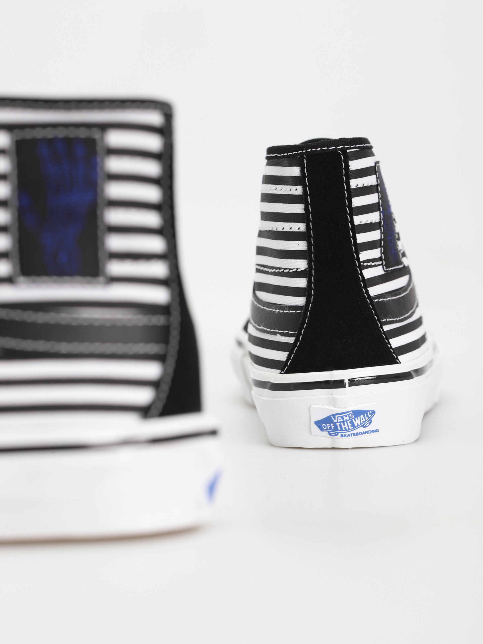 Pantofi Vans Skate Sk8 Hi Decon (breana geering black/white)