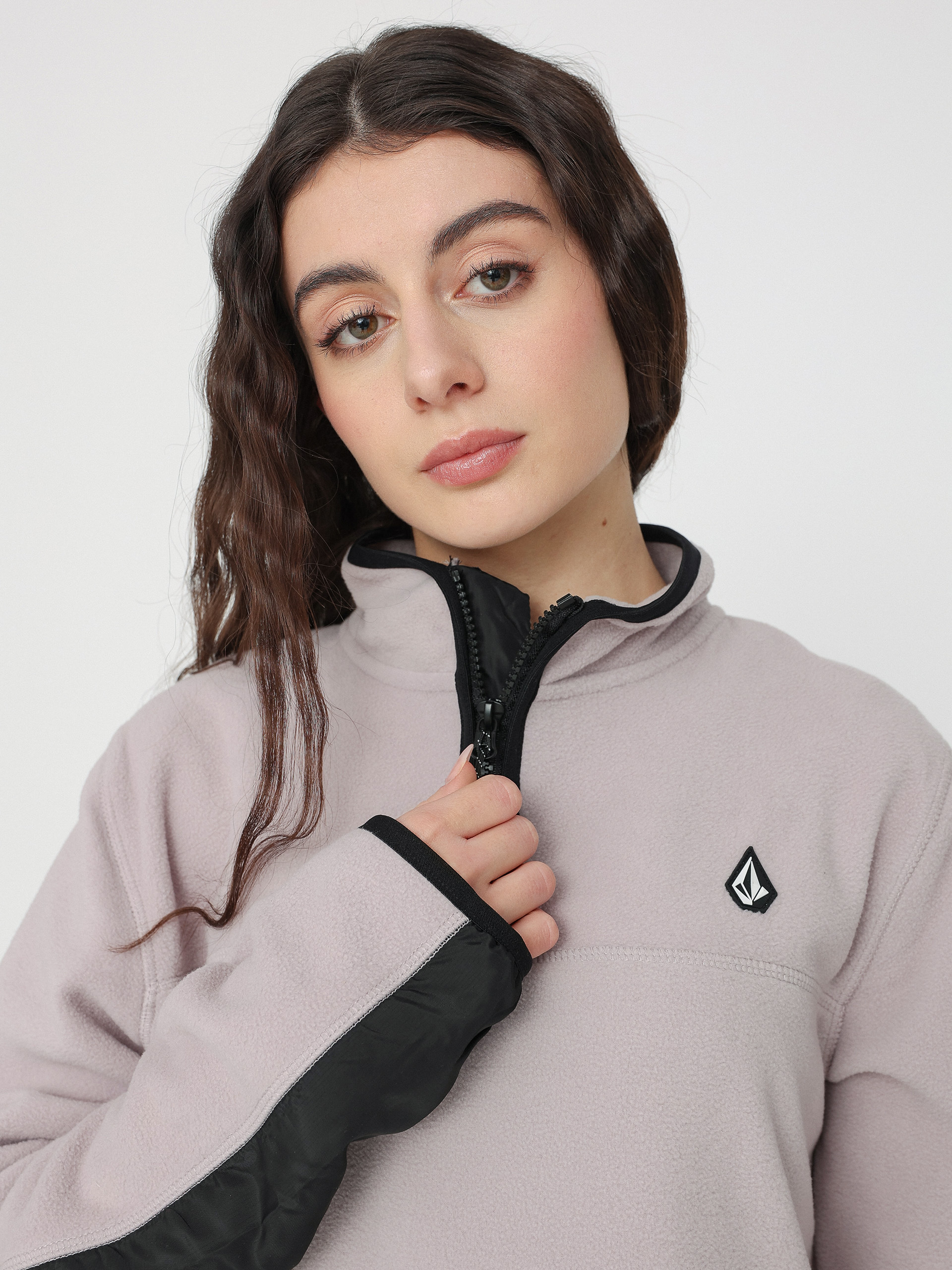 Pentru femei Hanorac termic Volcom Polar (amethyst smoke)