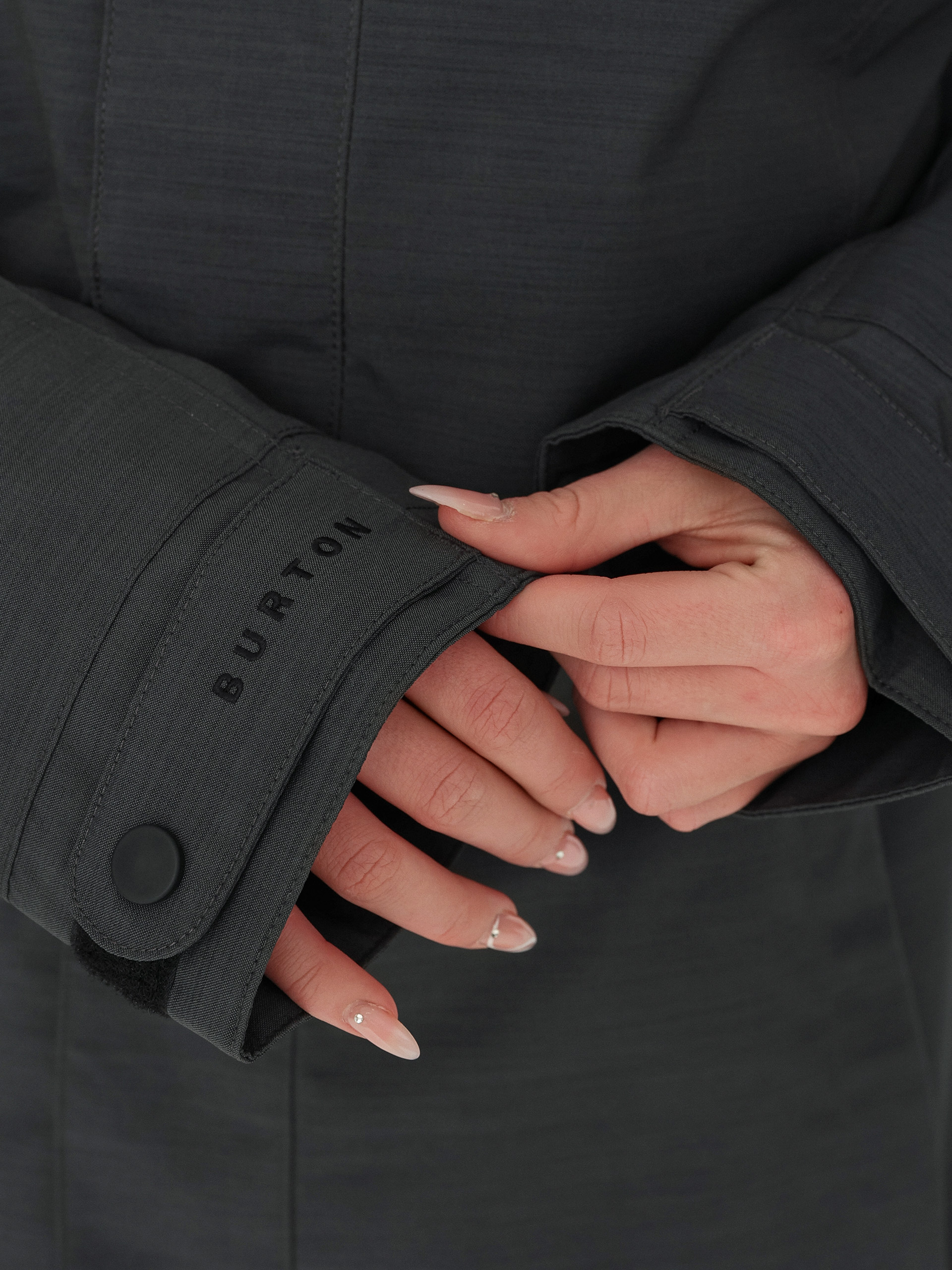 Pentru femei Geacă de snowboard Burton Jet Set (true black heather)