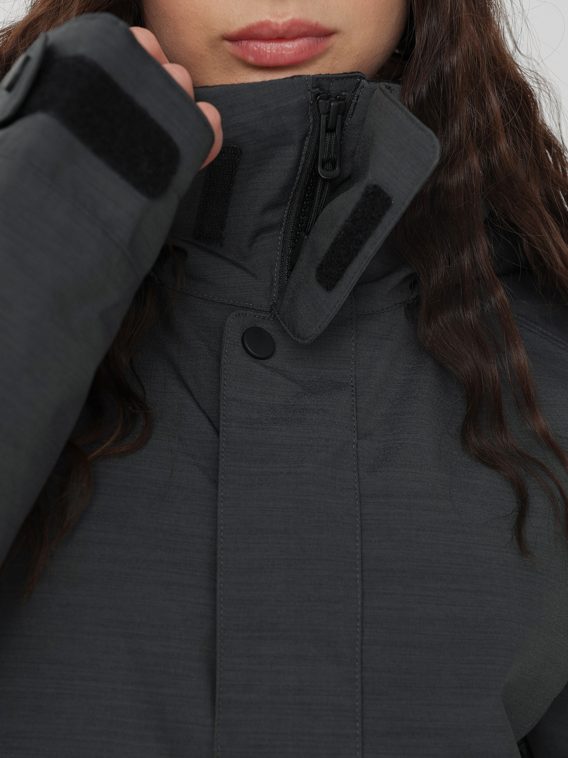 Pentru femei Geacă de snowboard Burton Jet Set (true black heather)