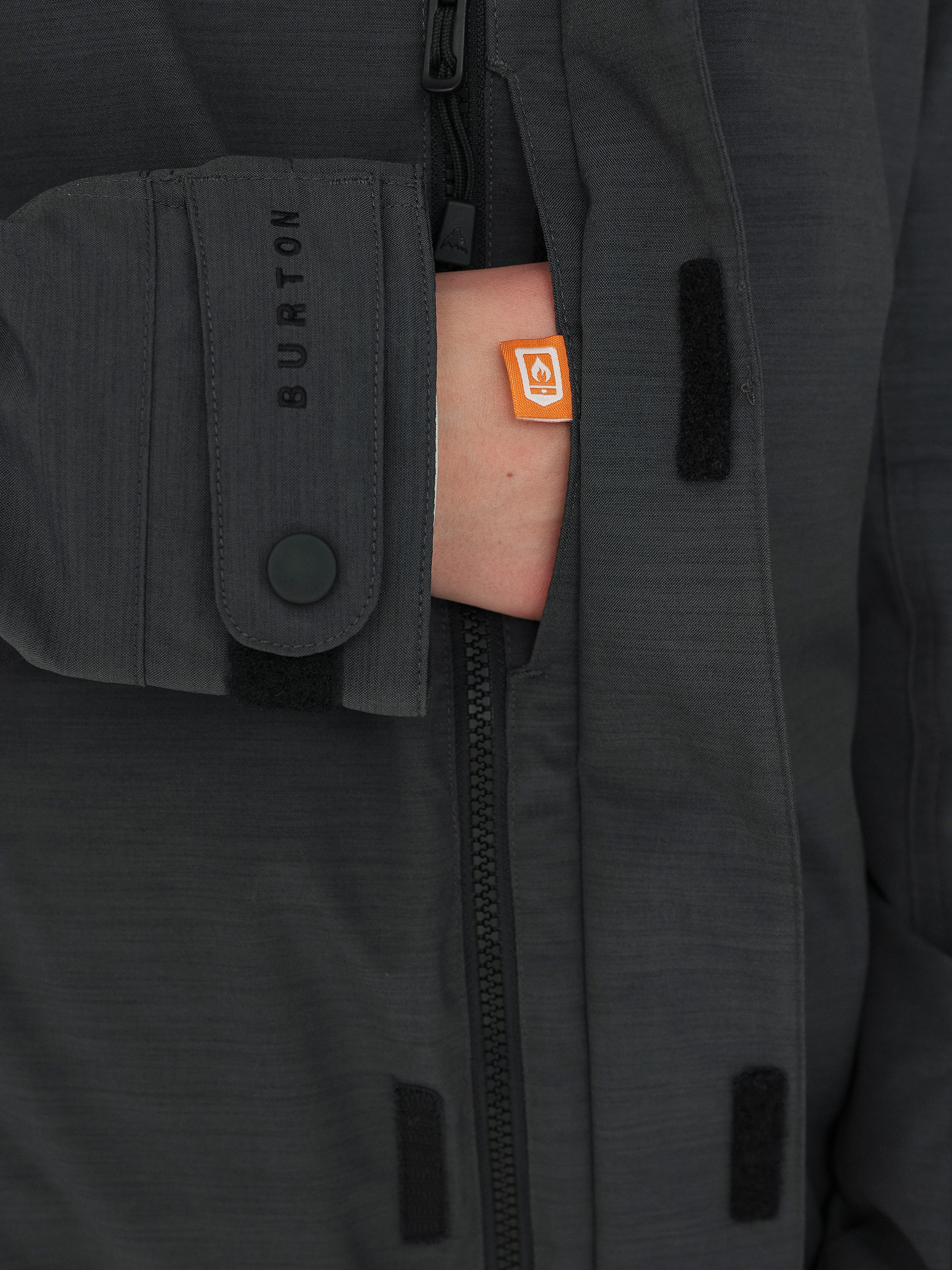 Pentru femei Geacă de snowboard Burton Jet Set (true black heather)