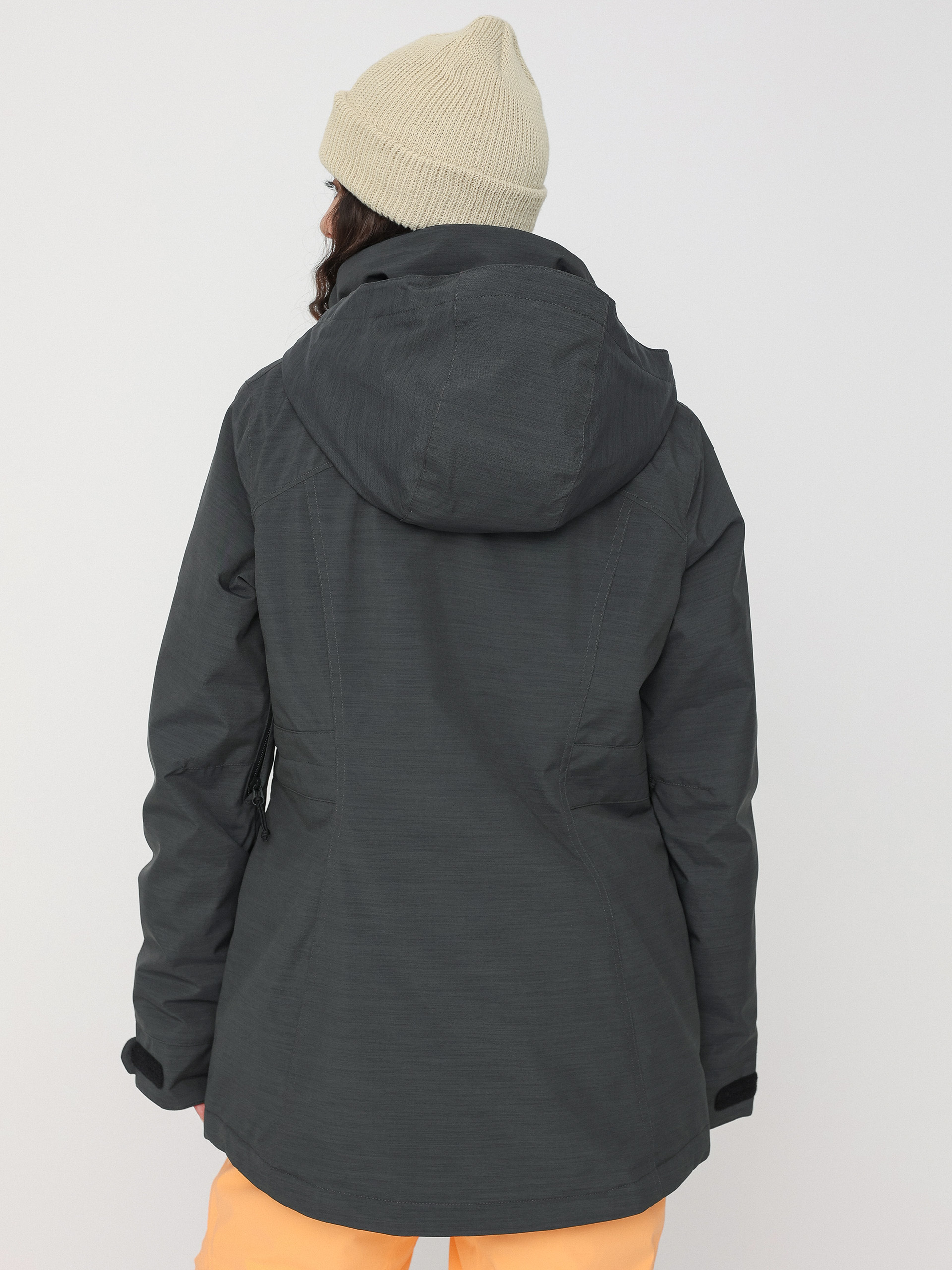 Pentru femei Geacă de snowboard Burton Jet Set (true black heather)