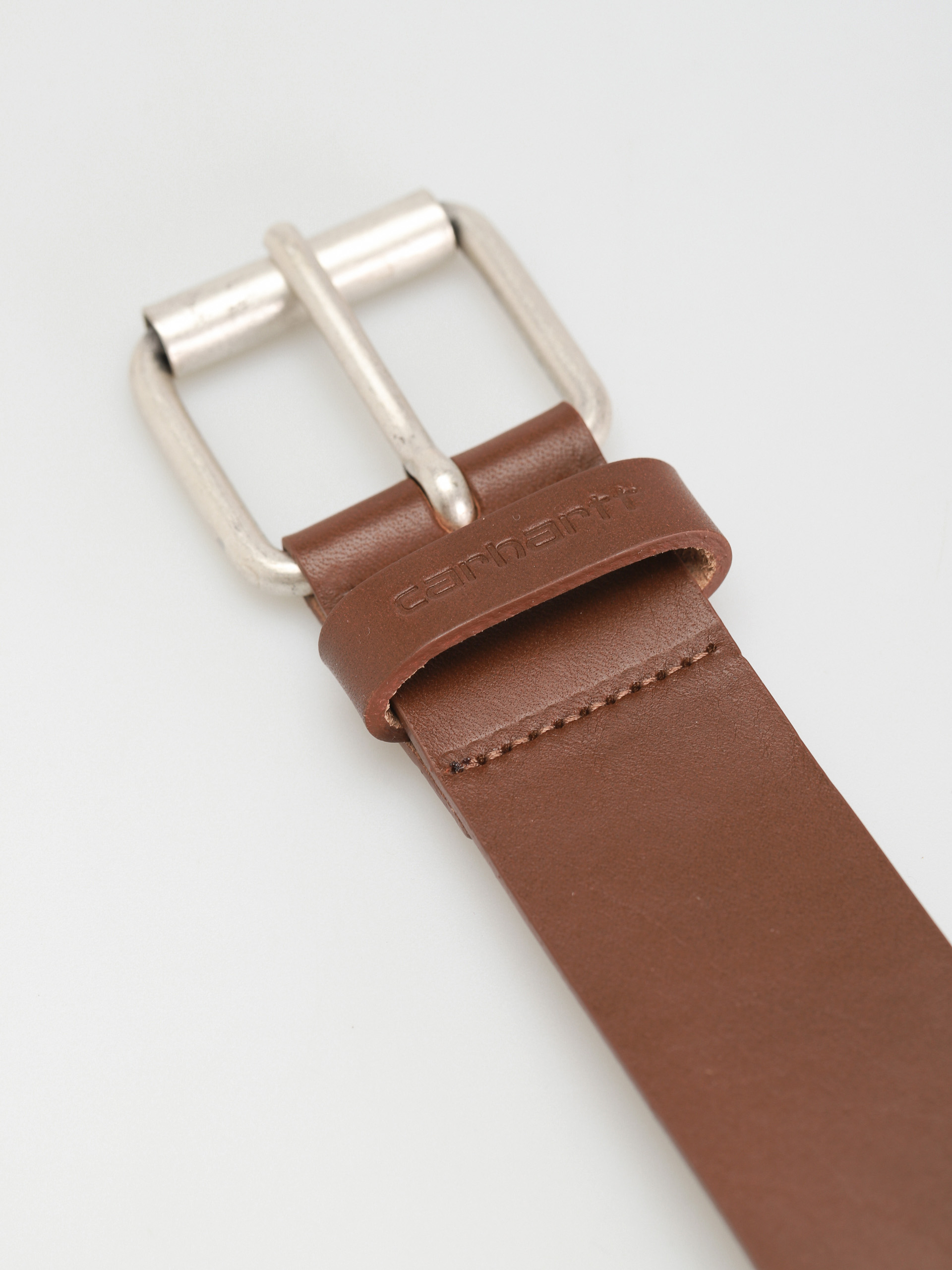 Curea Carhartt WIP Script (cognac/silver)