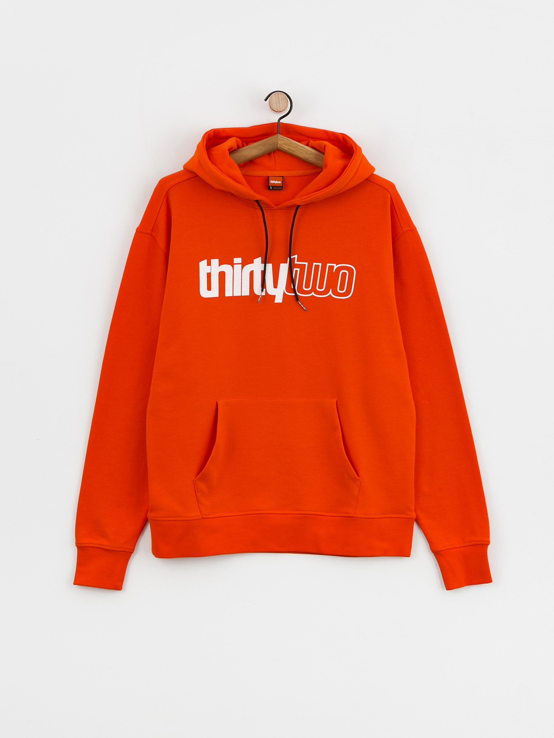 Hanorac cu glugă ThirtyTwo Double Basic HD (orange)