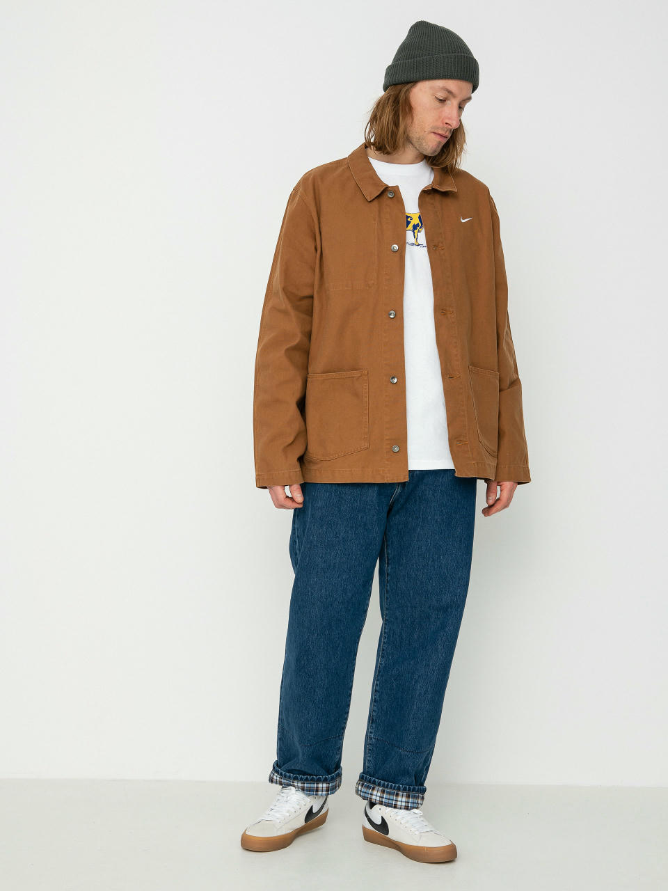 Geacă Nike SB NL Chore Coat (ale brown/white)