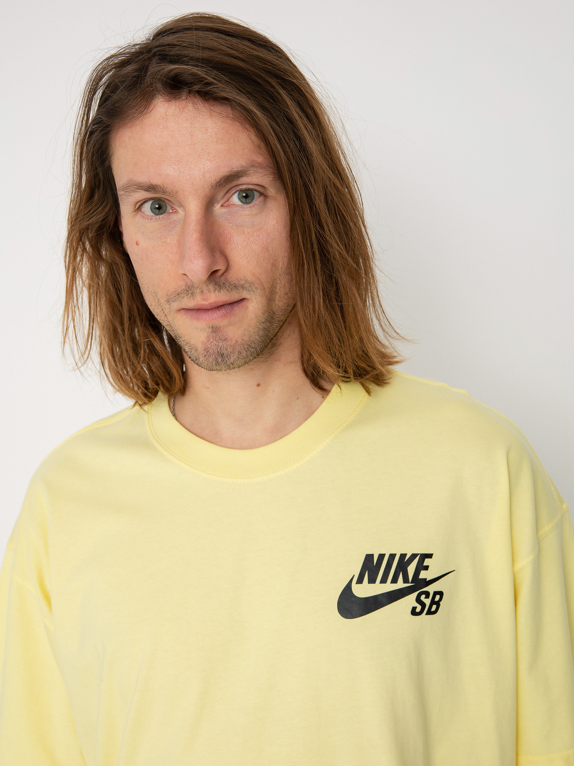 Tricou Nike SB Logo (lemon chiffon)